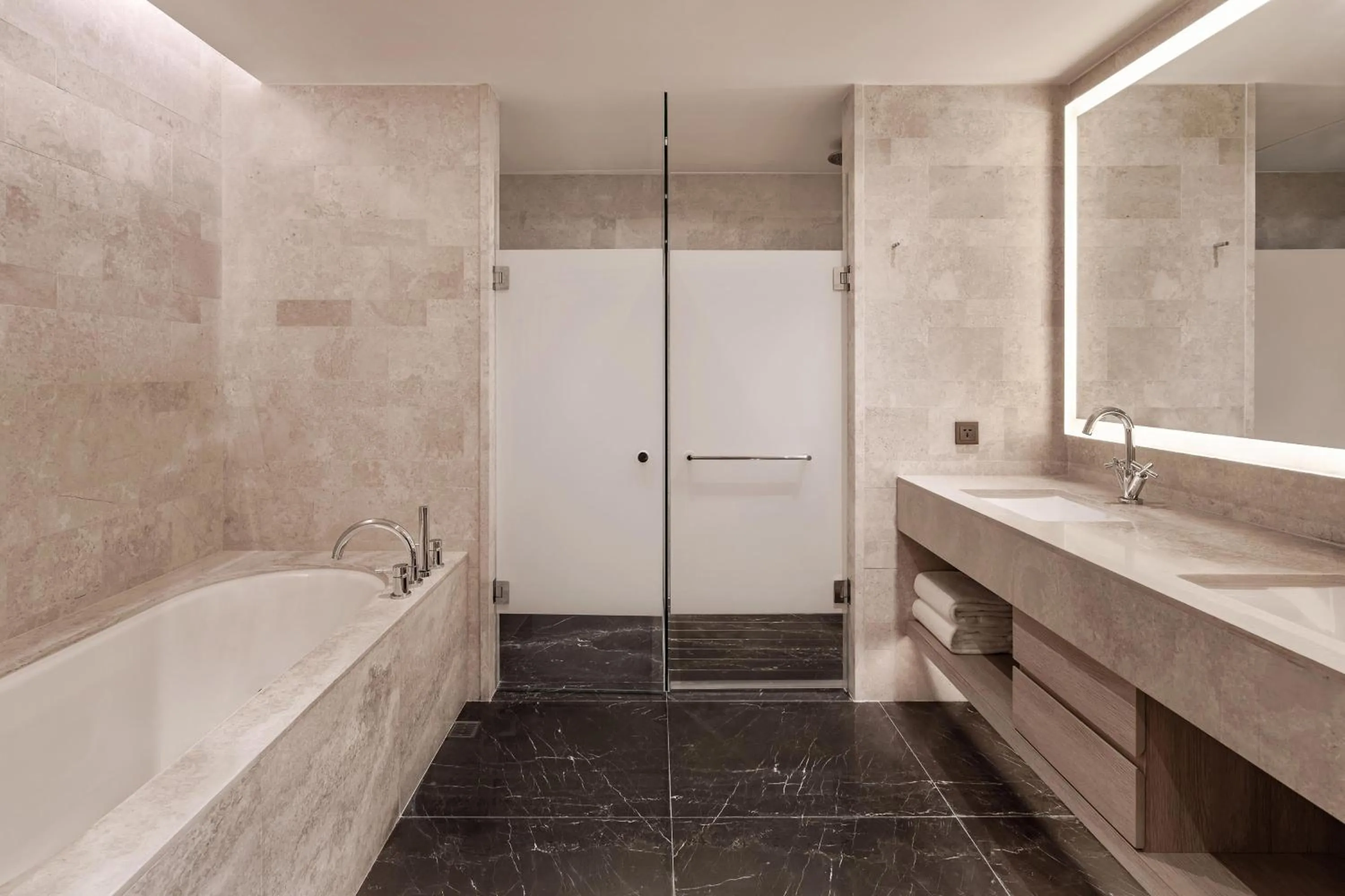 Bathroom in Taipei Marriott Hotel