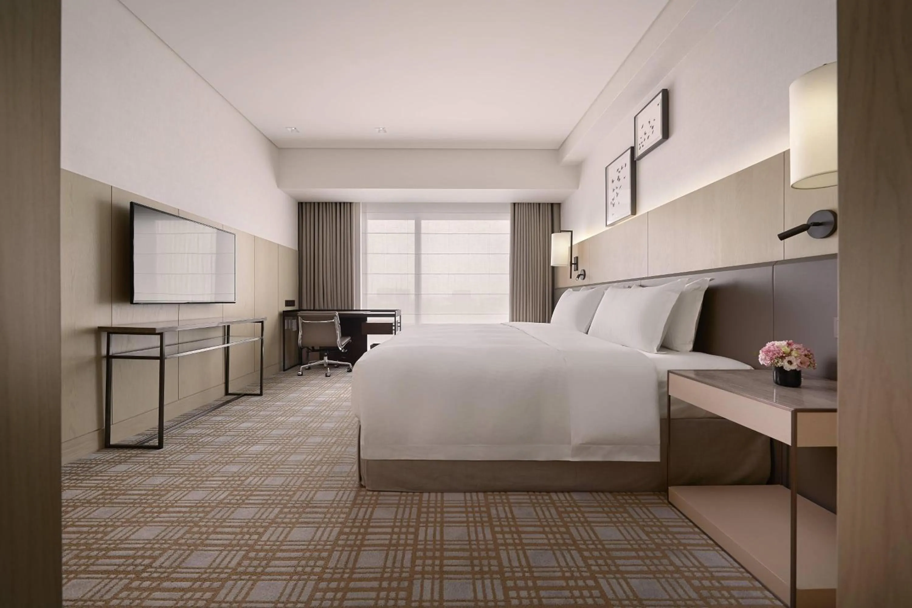 Bedroom, Bed in Taipei Marriott Hotel