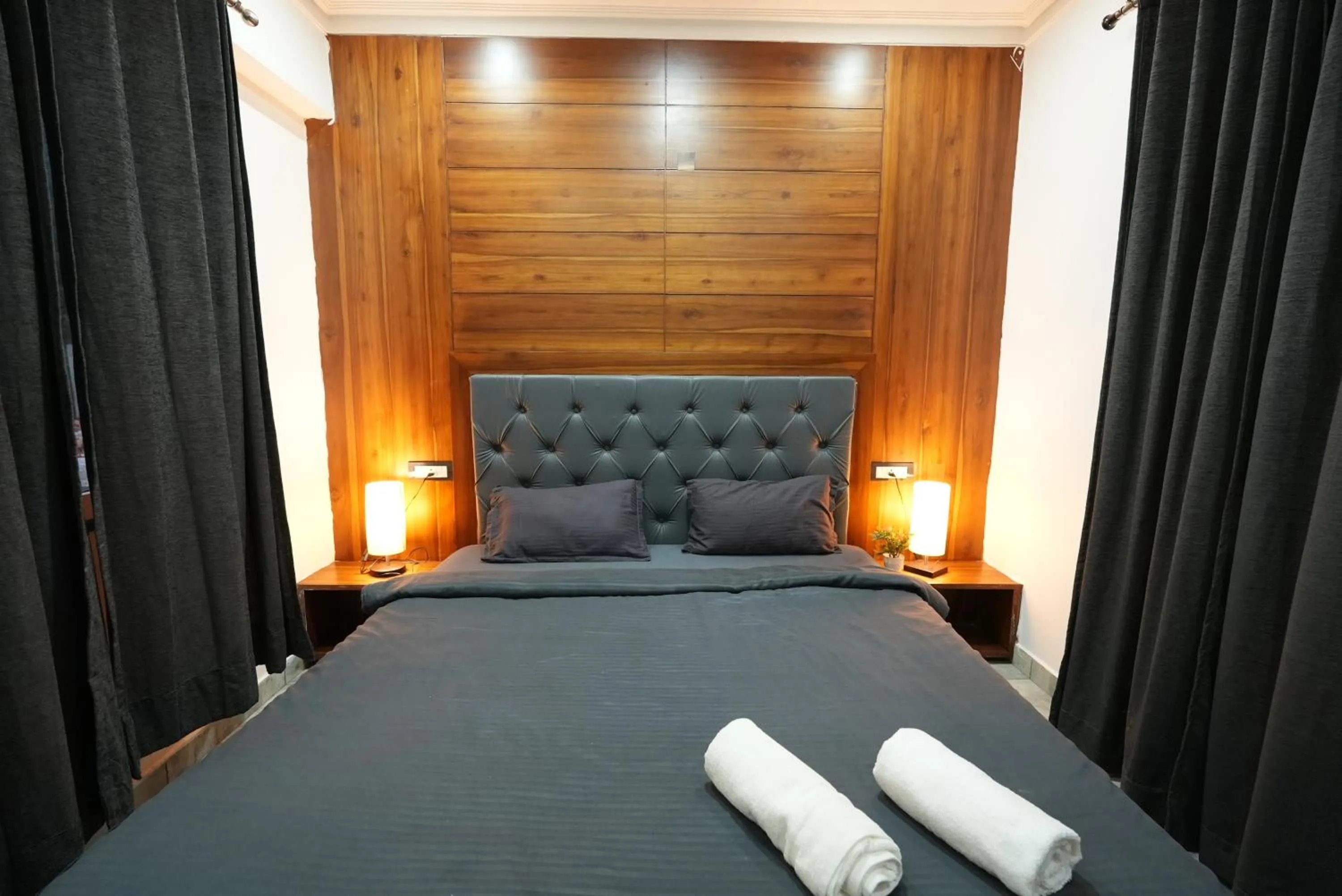 Bed in Hotel Tapovan Hills