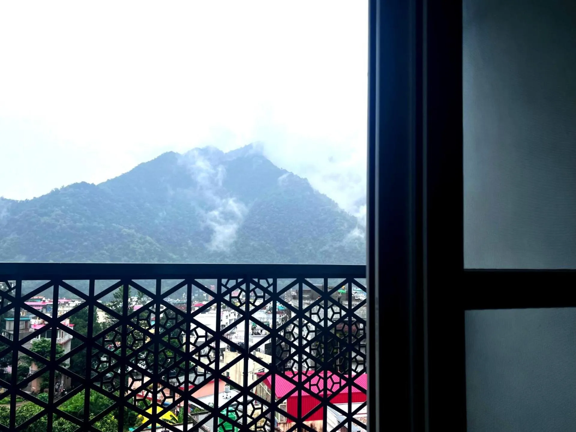 Balcony/Terrace in Hotel Tapovan Hills