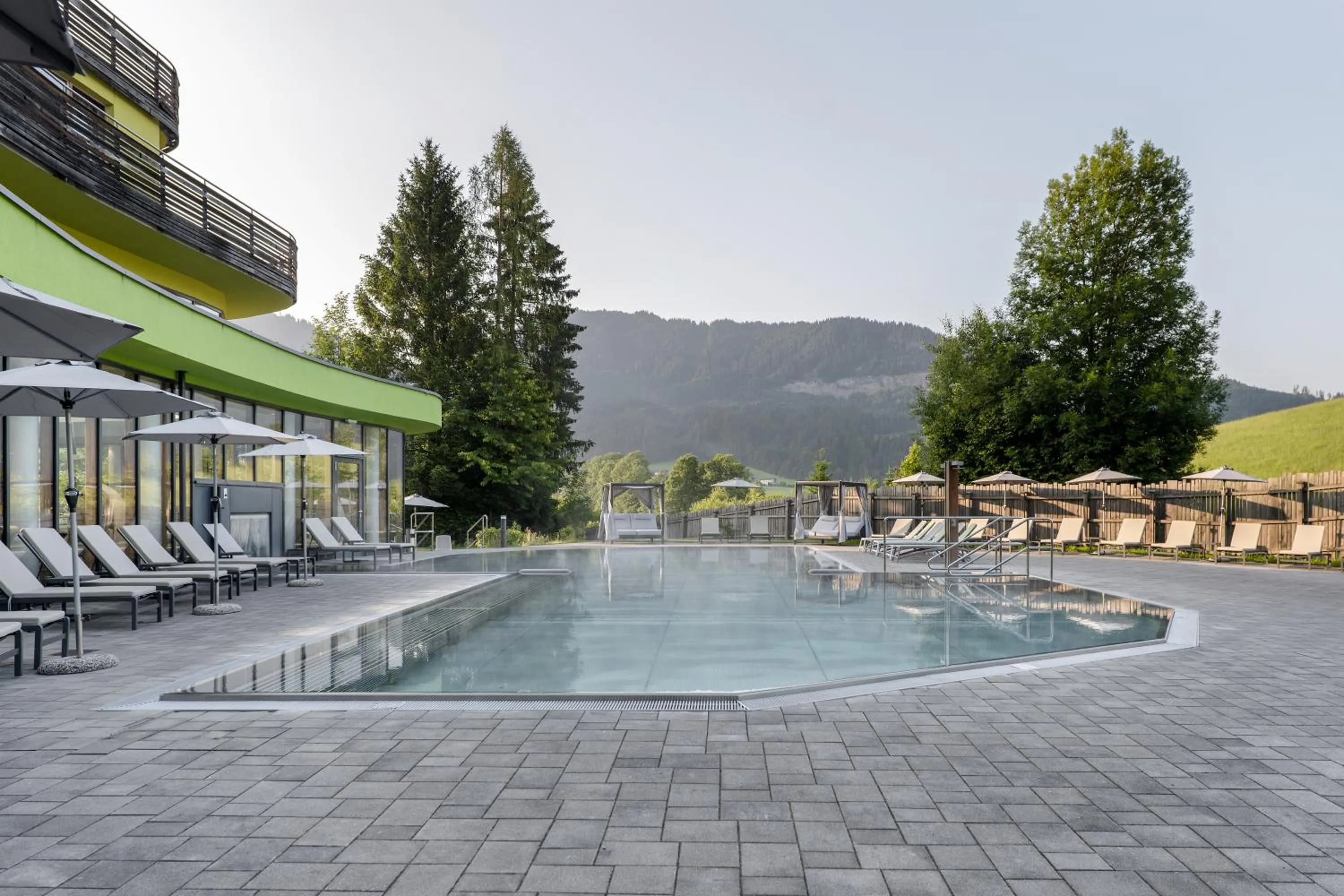 Pool view in DAS SIEBEN - Adults Only
