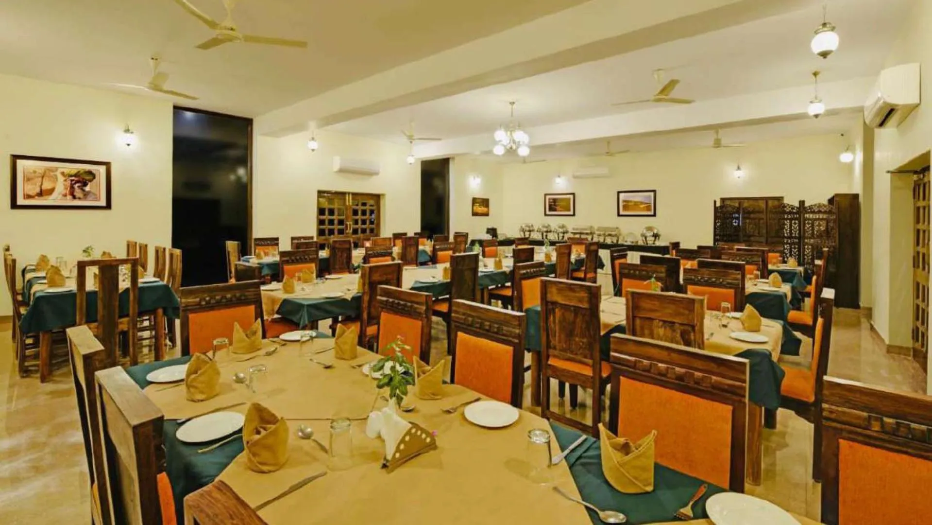 Restaurant/places to eat in Hariyali Dhani Camps & Desert Resort With Swimming Pool, Jodhpur