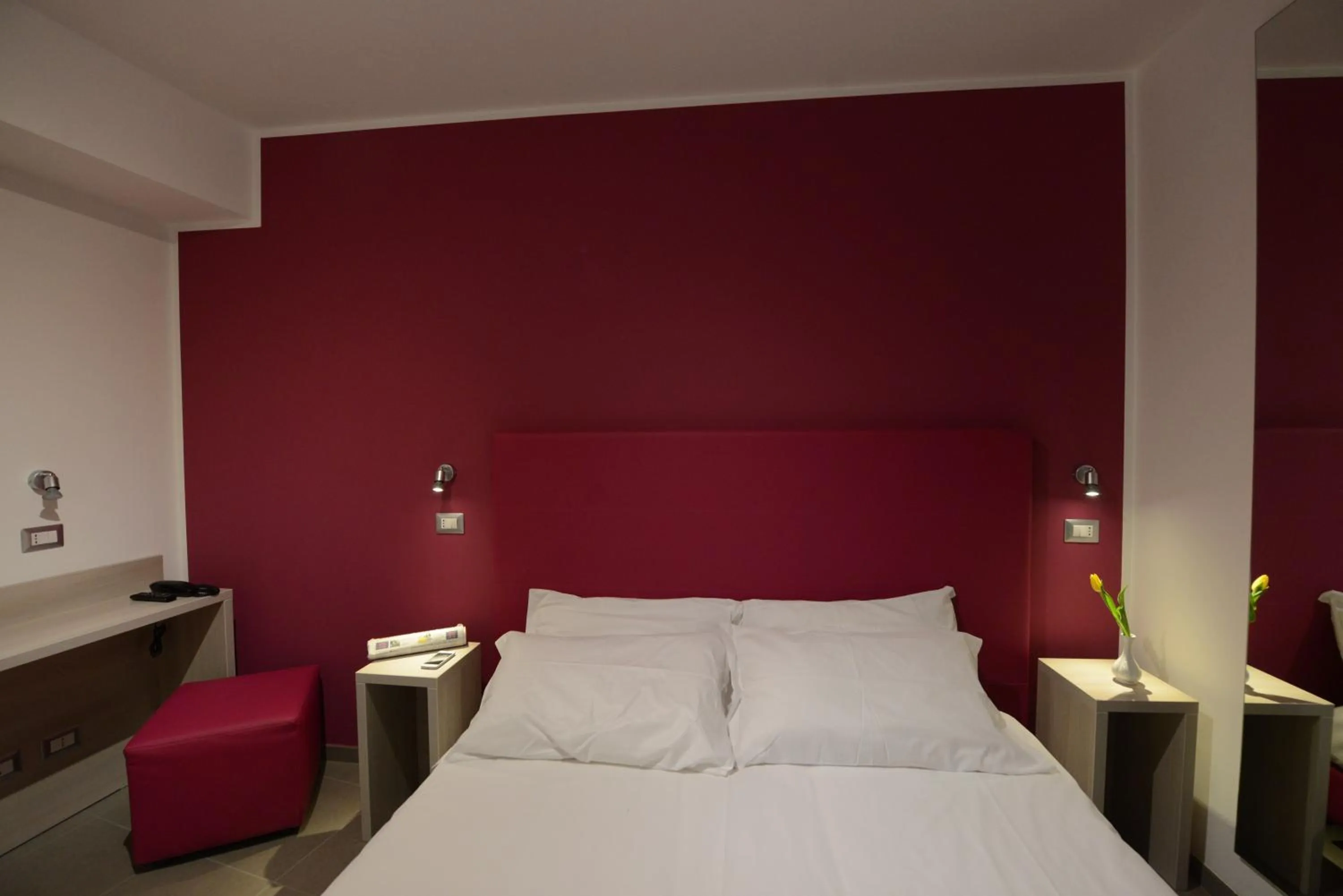 Bed in Hotel Nuova Orchidea