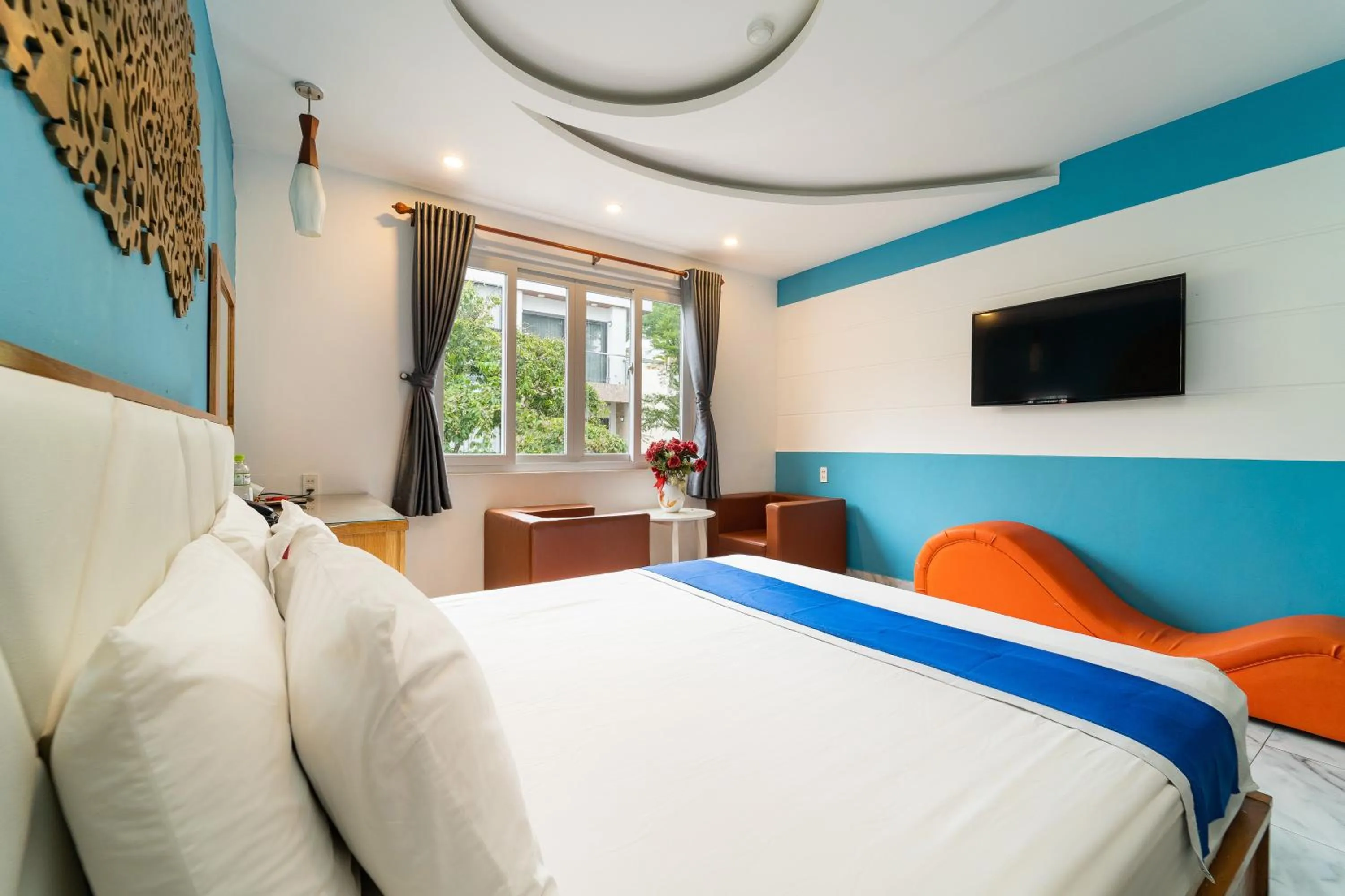 Bedroom, Bed in Collection O Sunrise Hotel Trung Son Near Lotte Mart