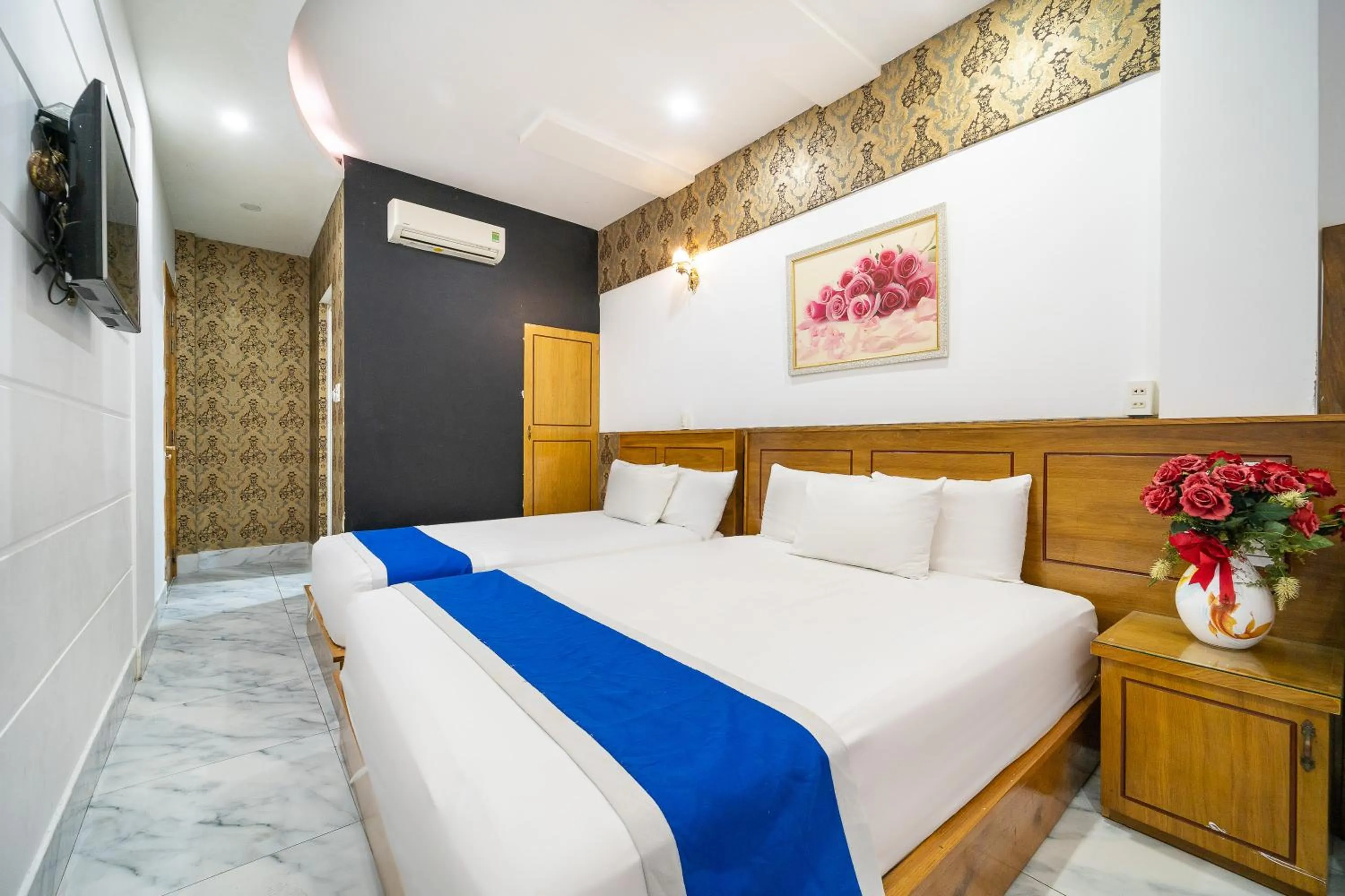 Bedroom, Bed in Collection O Sunrise Hotel Trung Son Near Lotte Mart