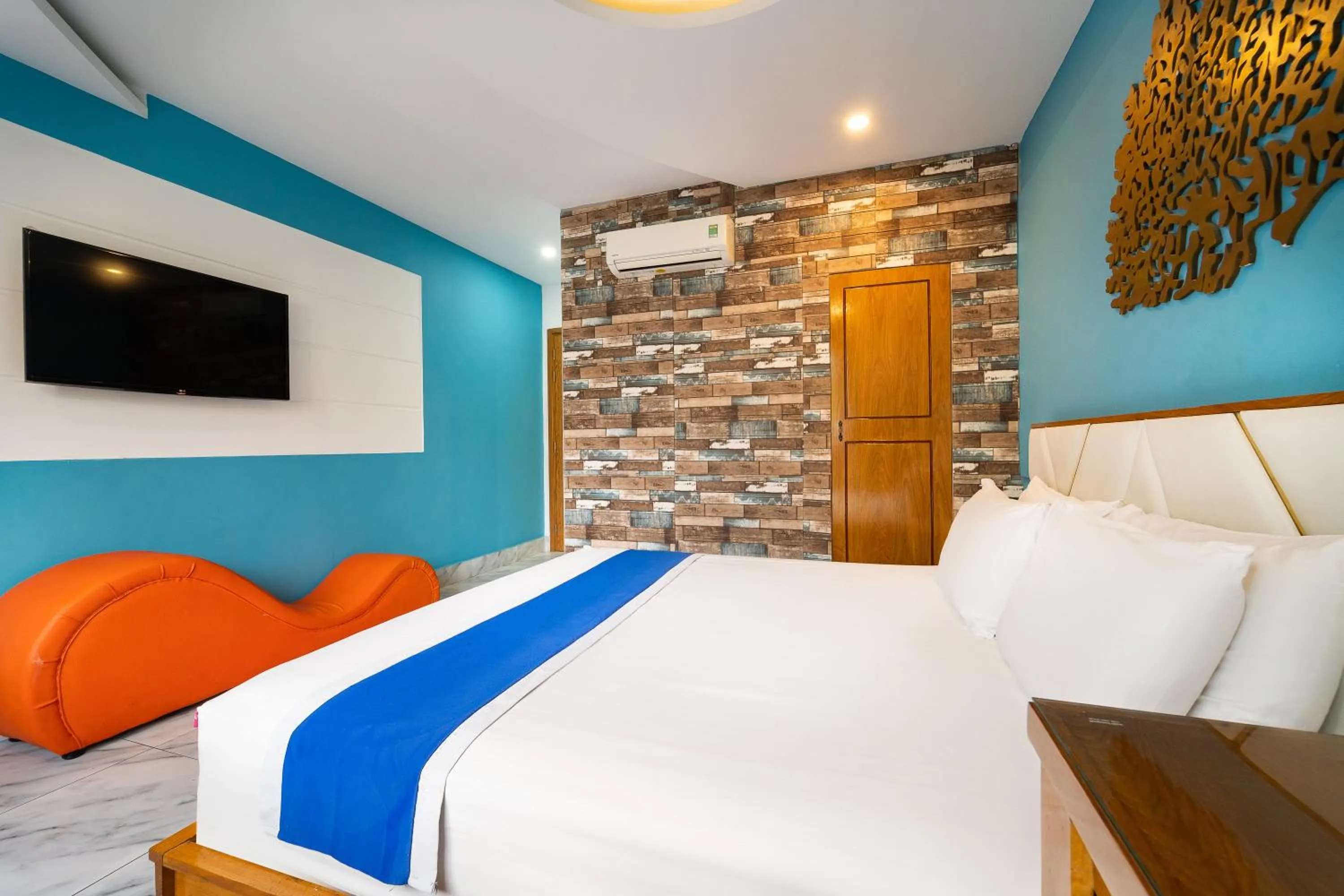 Bedroom, Bed in Collection O Sunrise Hotel Trung Son Near Lotte Mart