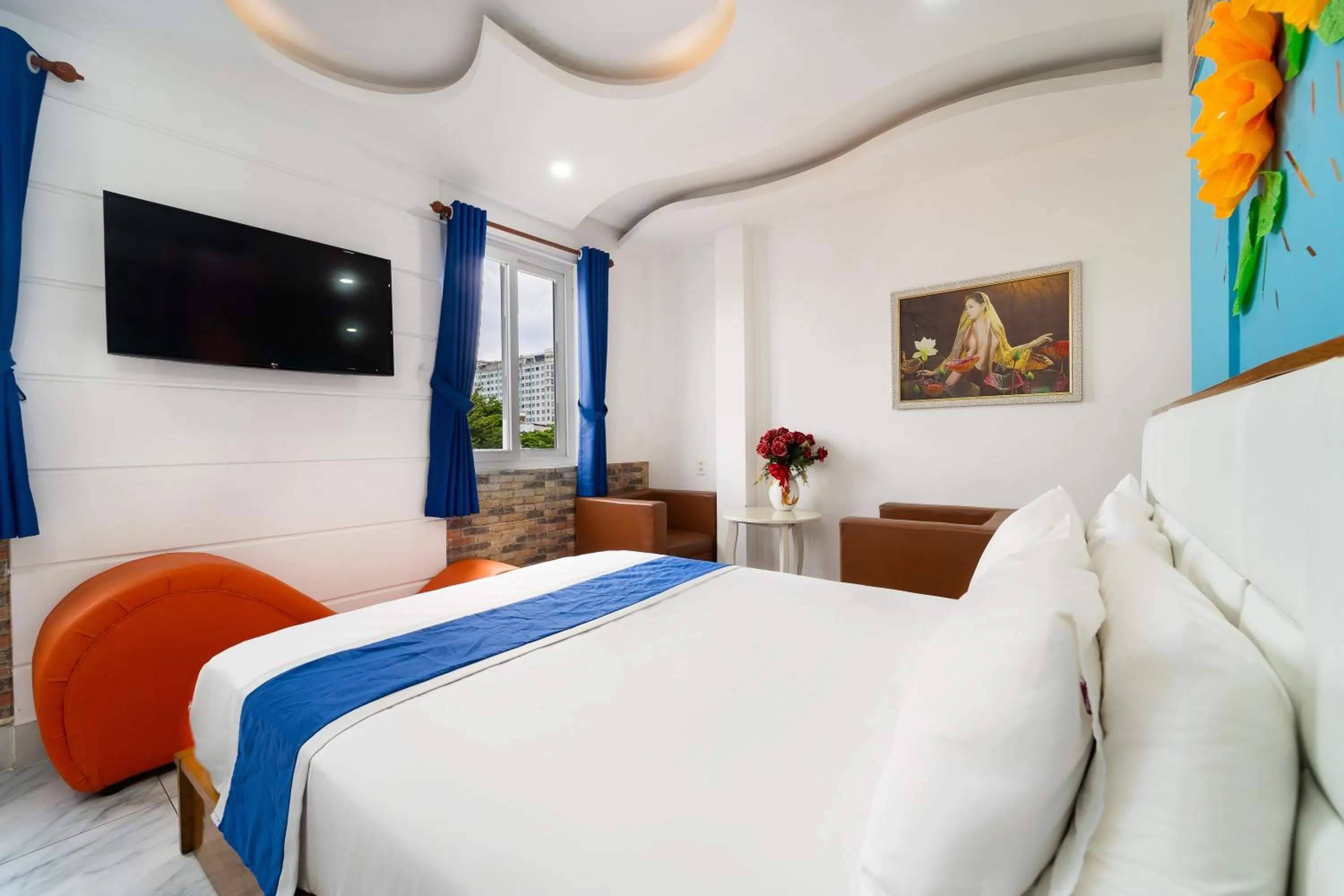 Bedroom, Bed in Collection O Sunrise Hotel Trung Son Near Lotte Mart