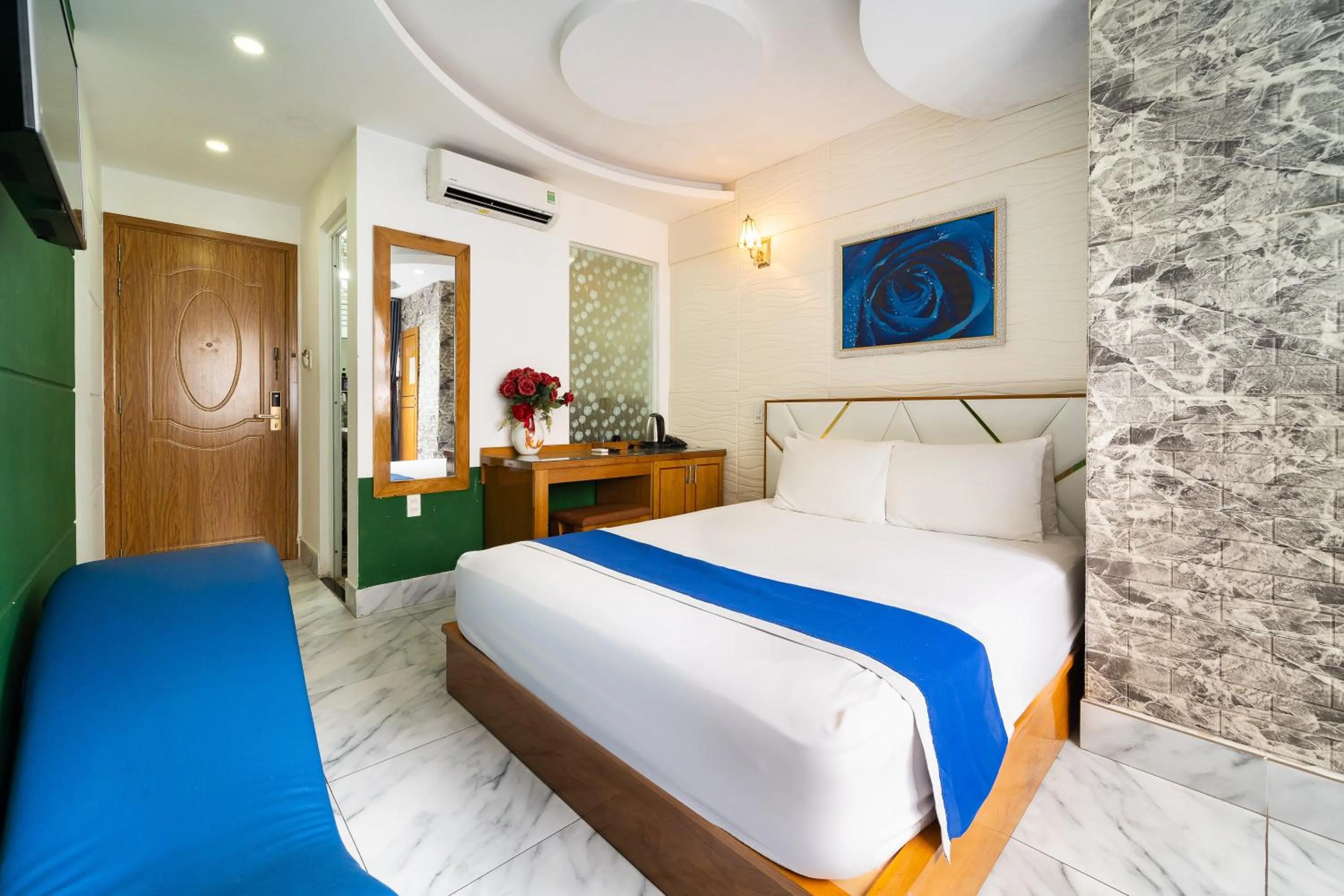 Bedroom, Bed in Collection O Sunrise Hotel Trung Son Near Lotte Mart