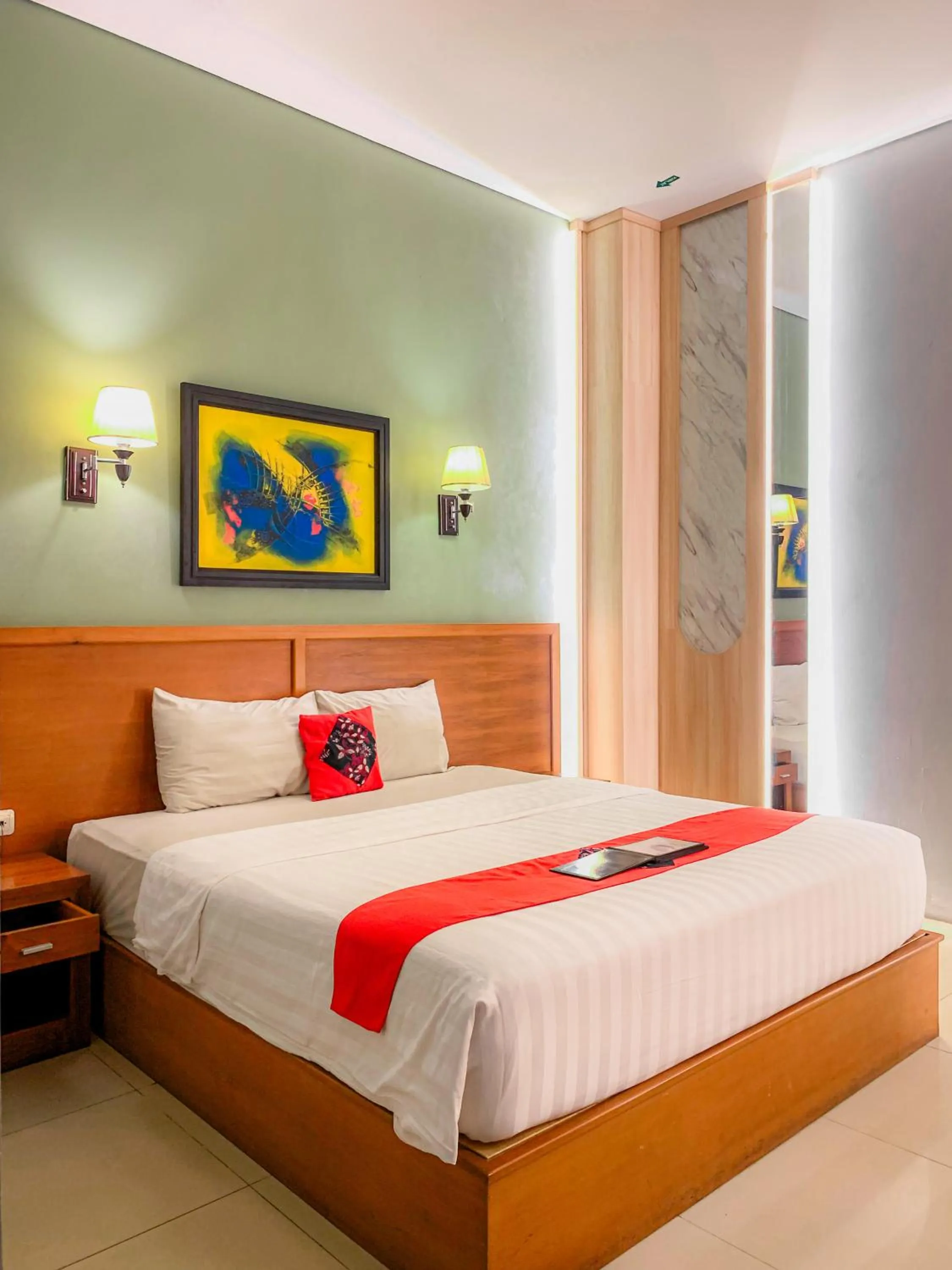 Property building, Bed in Prima SR Hotel & Convention Yogyakarta
