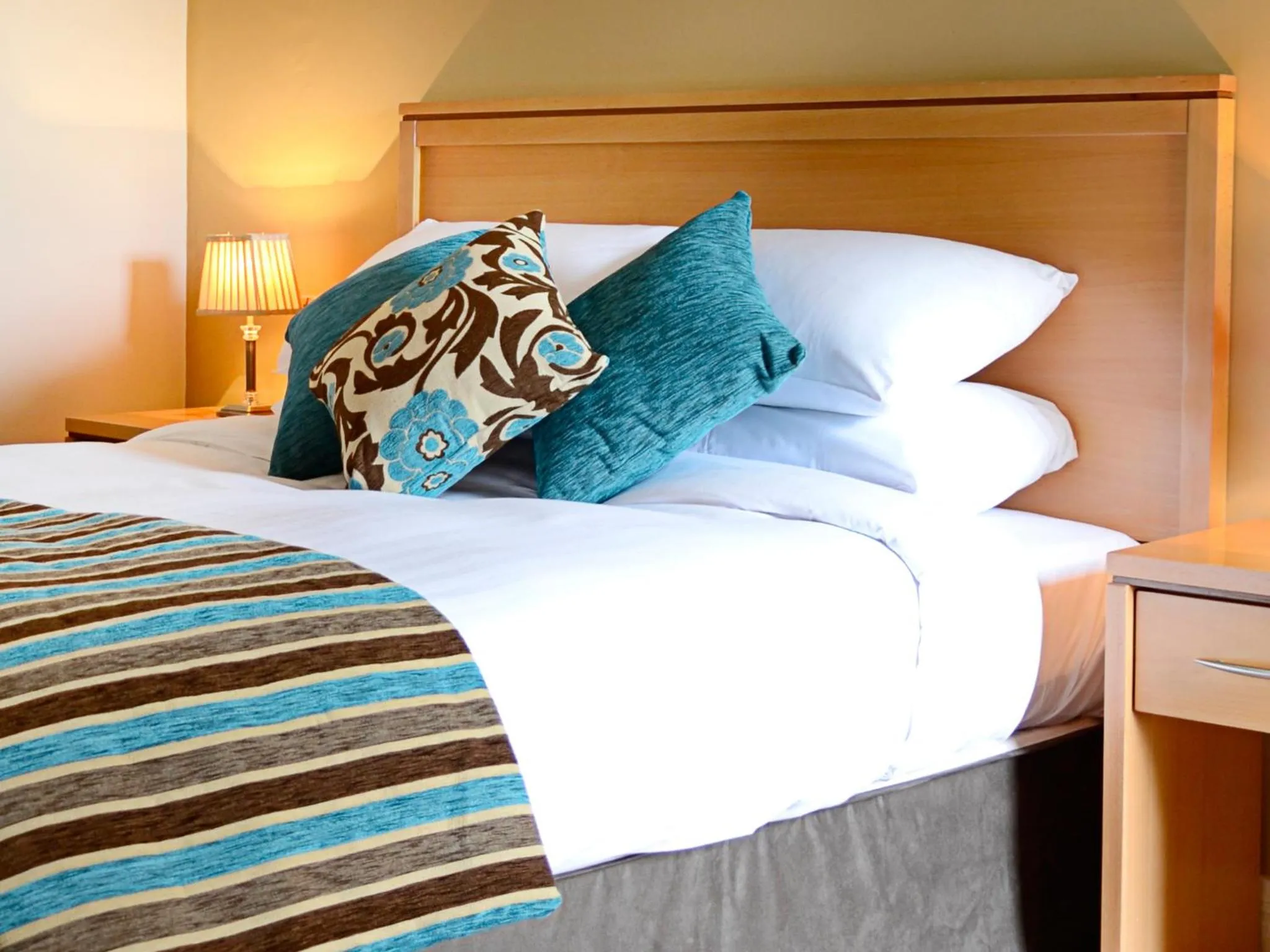 Decorative detail, Bed in Cill Aodain Court Hotel