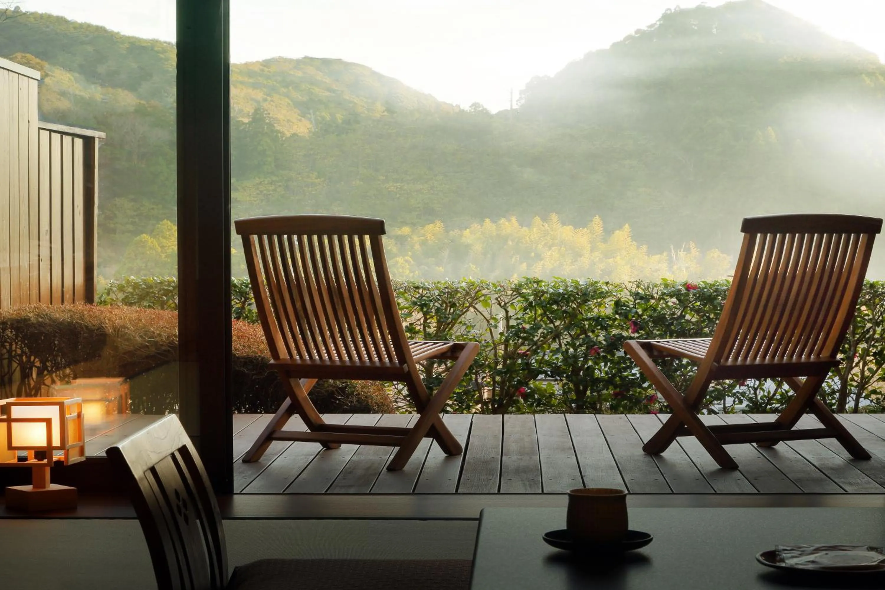 Photo of the whole room in Ryokusuitei