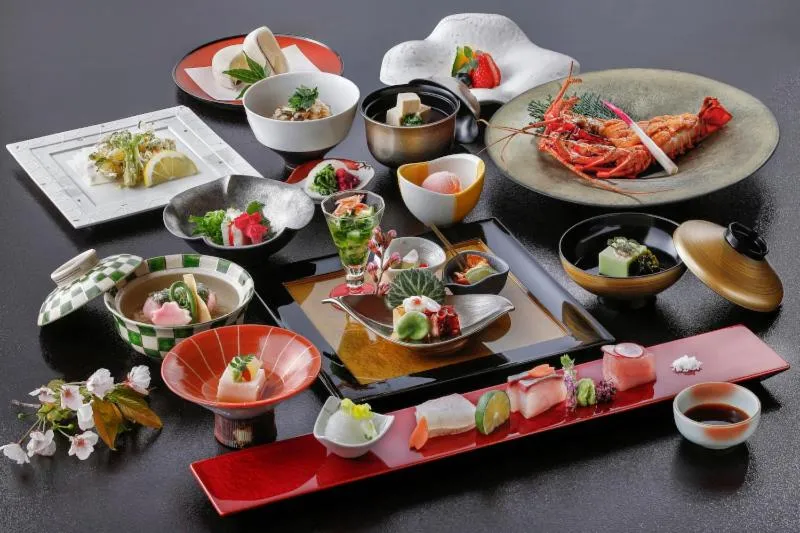 Food close-up in Ryokusuitei