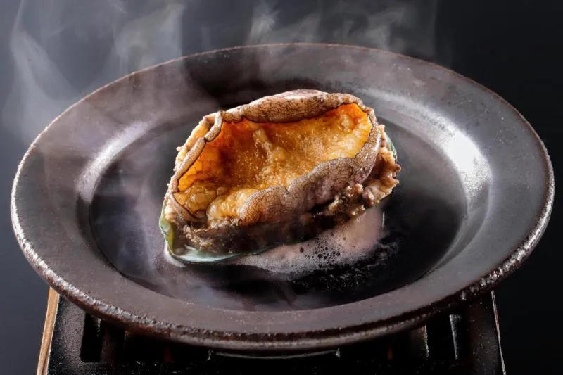 Food close-up in Ryokusuitei