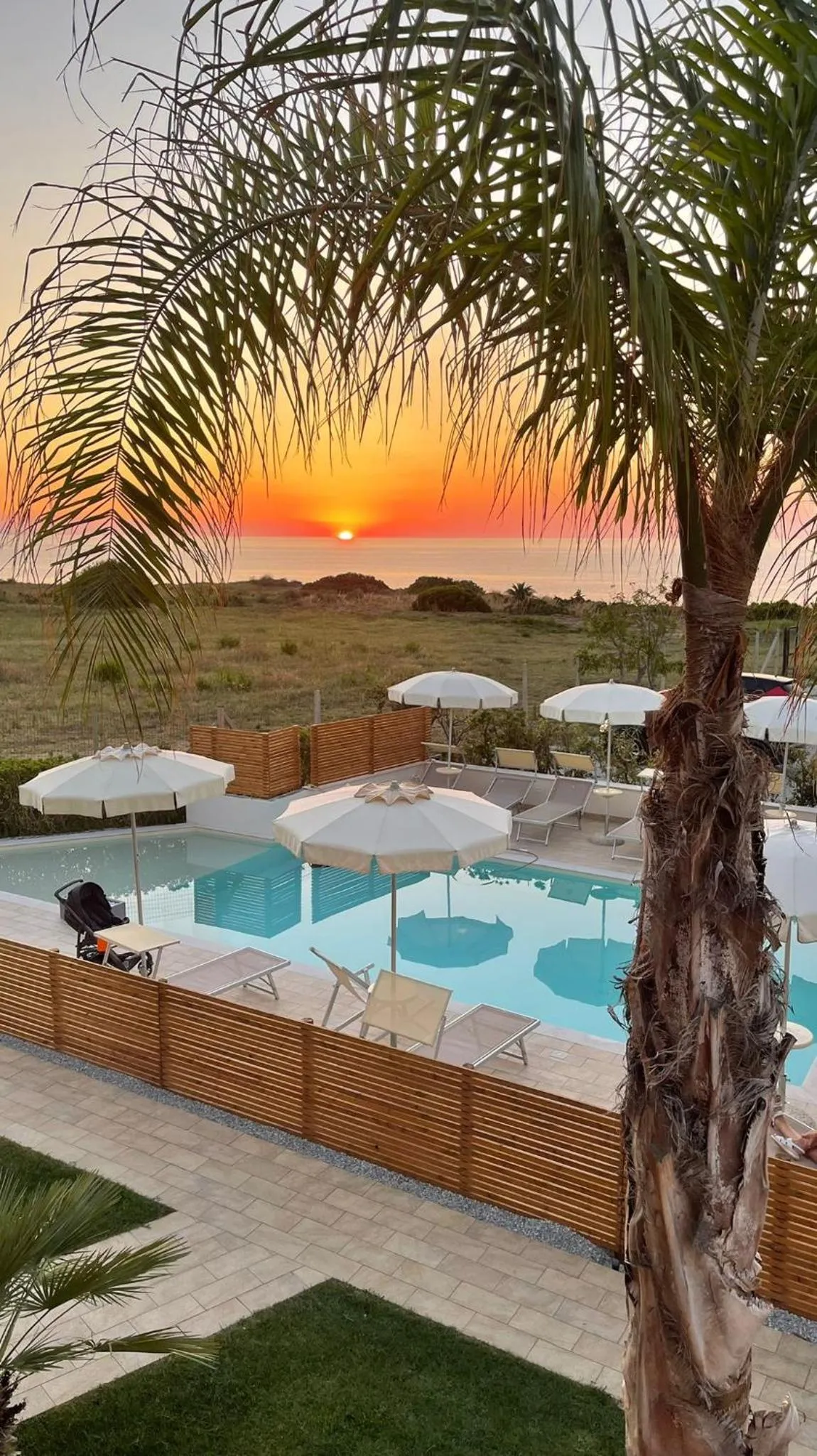 Swimming pool in Villa D'Aquino