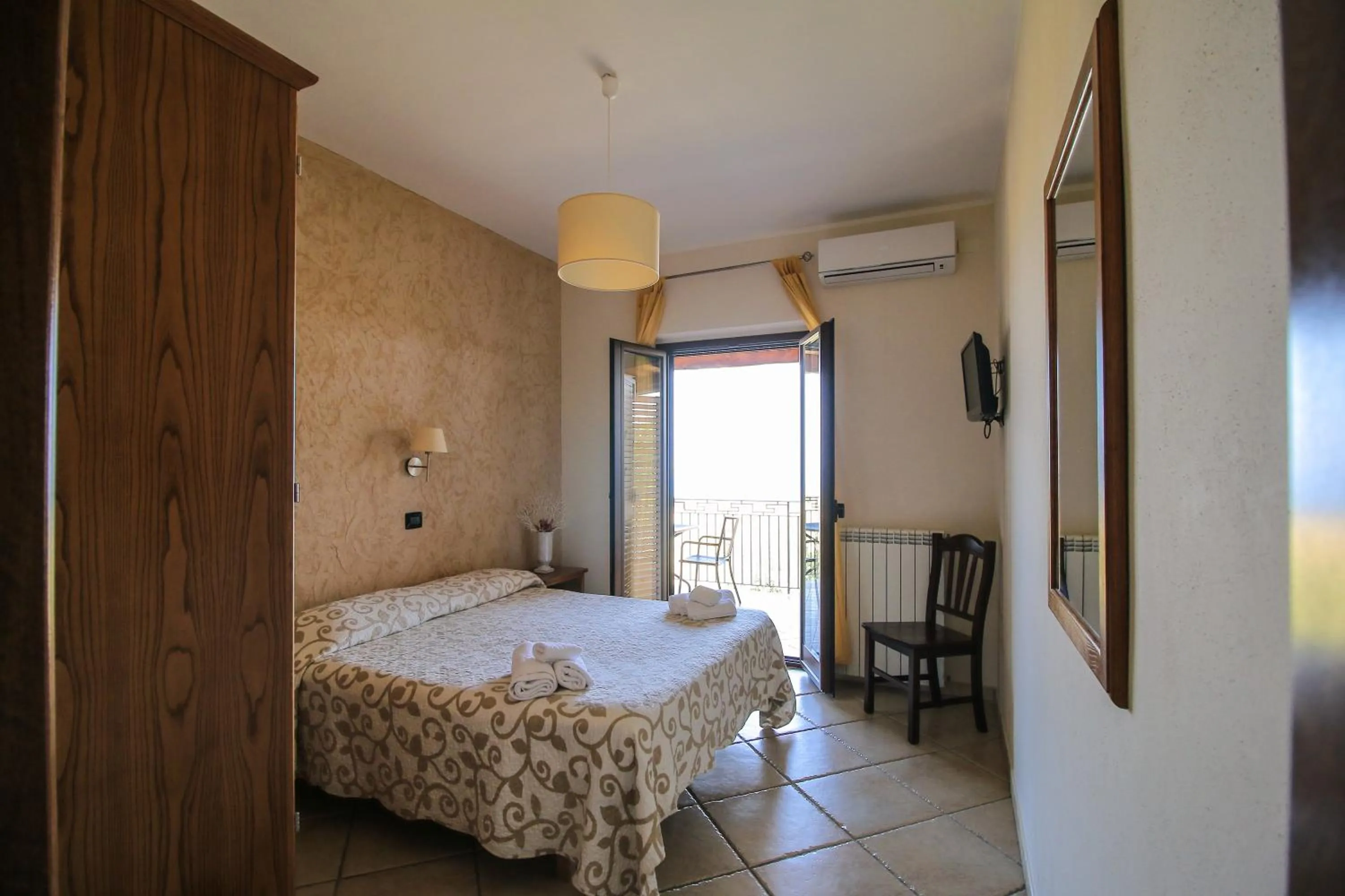 Bed in Villa D'Aquino