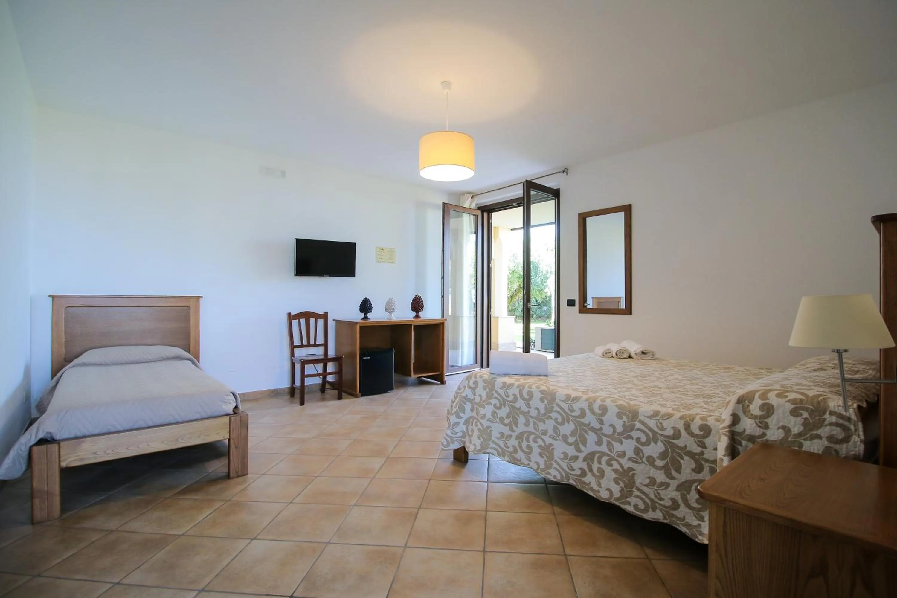 Bed in Villa D'Aquino