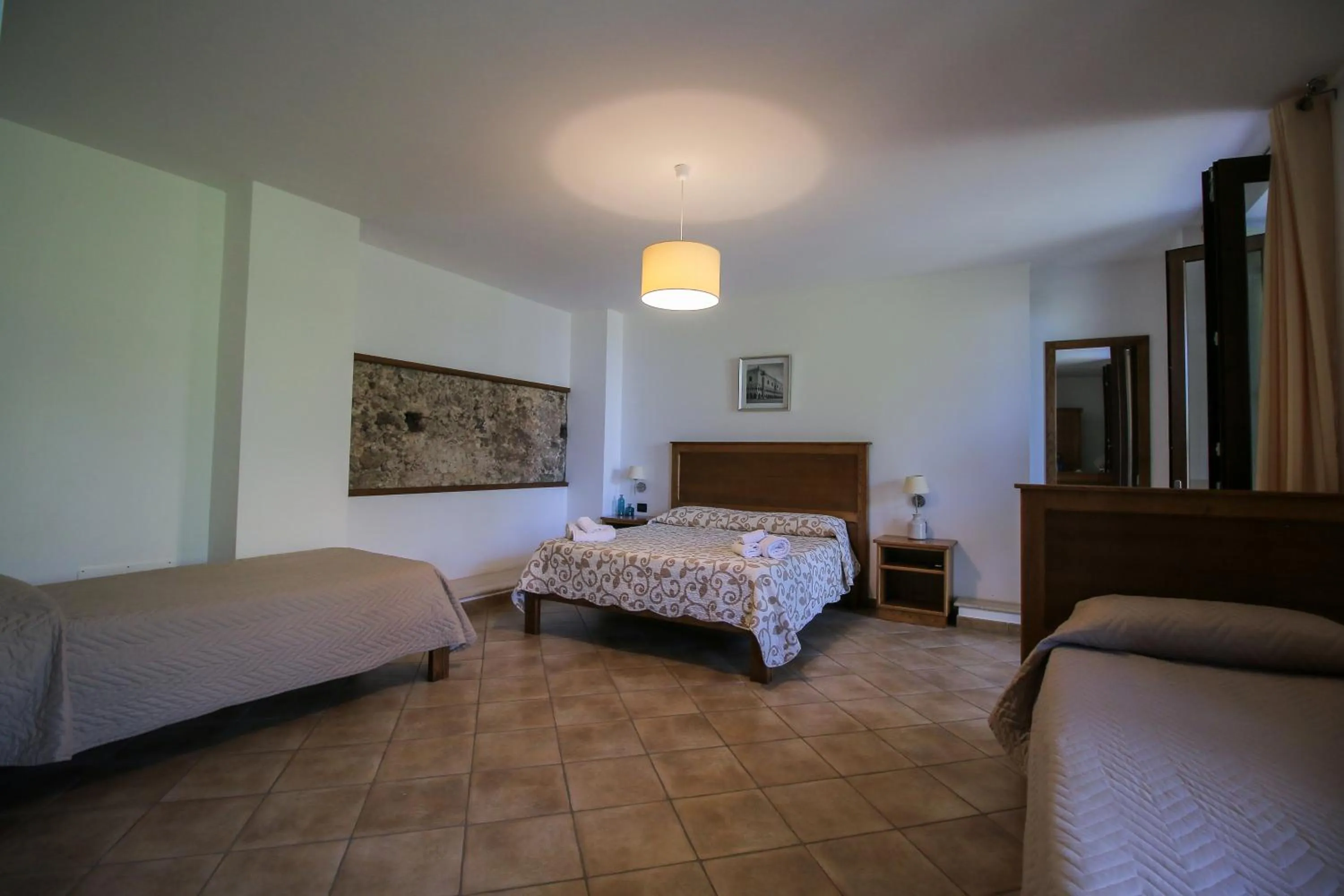 Bed in Villa D'Aquino