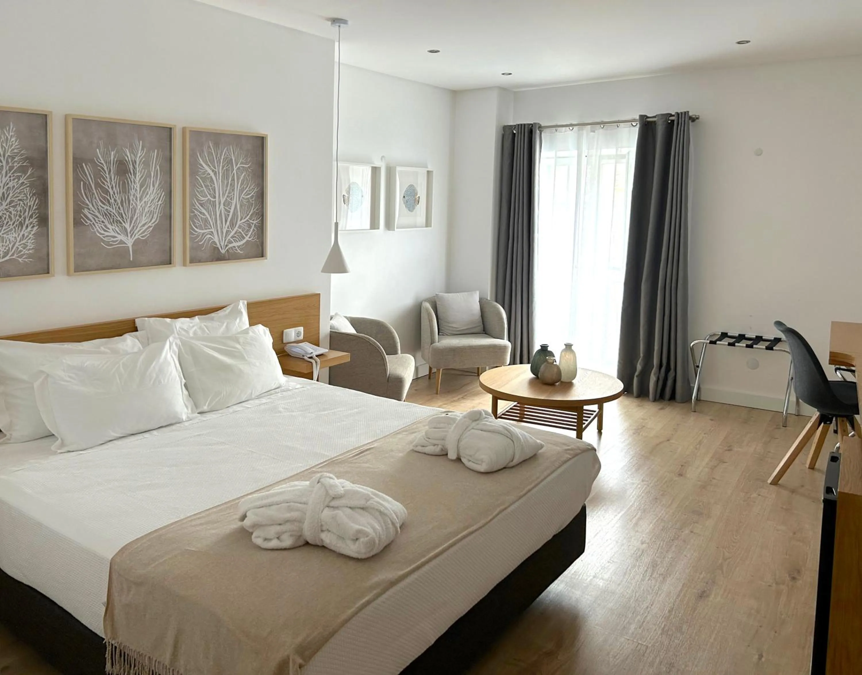 Bed in Hotel Solaris