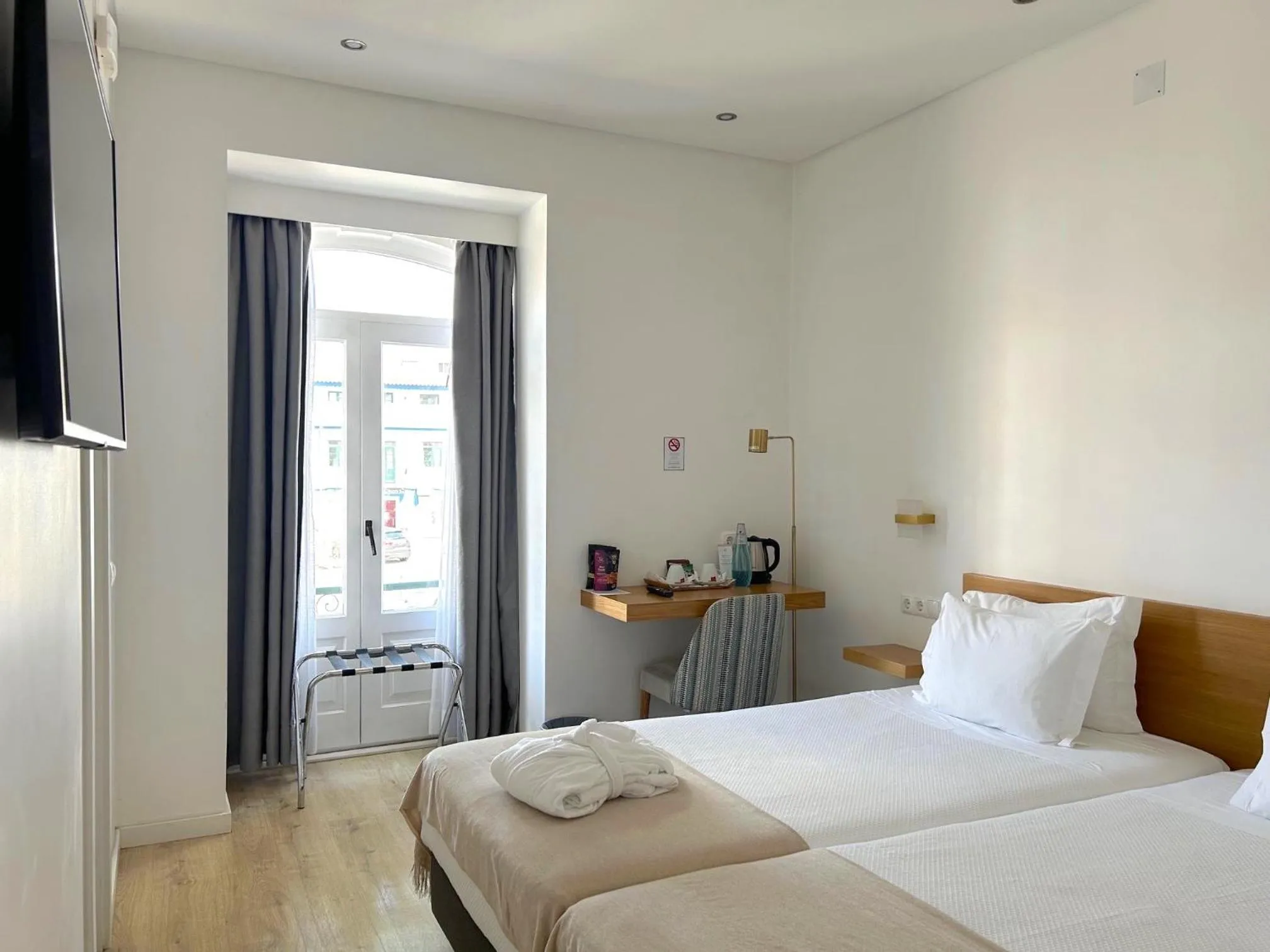 Bed in Hotel Solaris