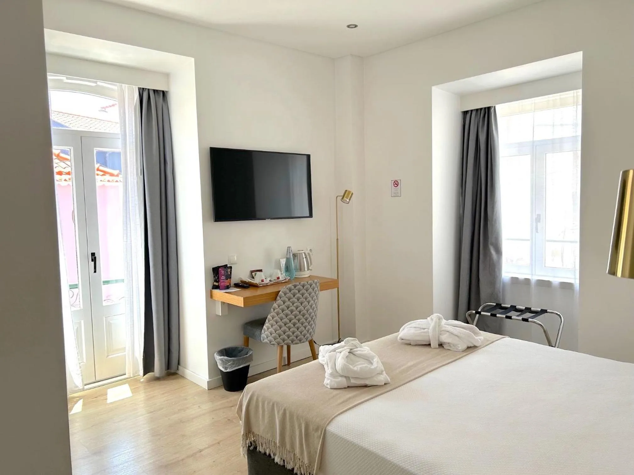 Bed in Hotel Solaris