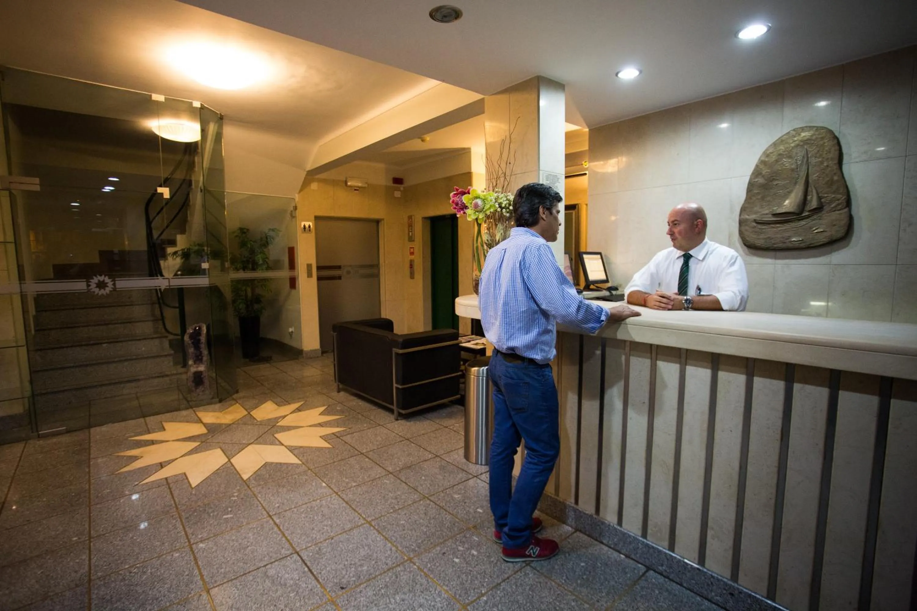 Lobby or reception in Hotel Solaris