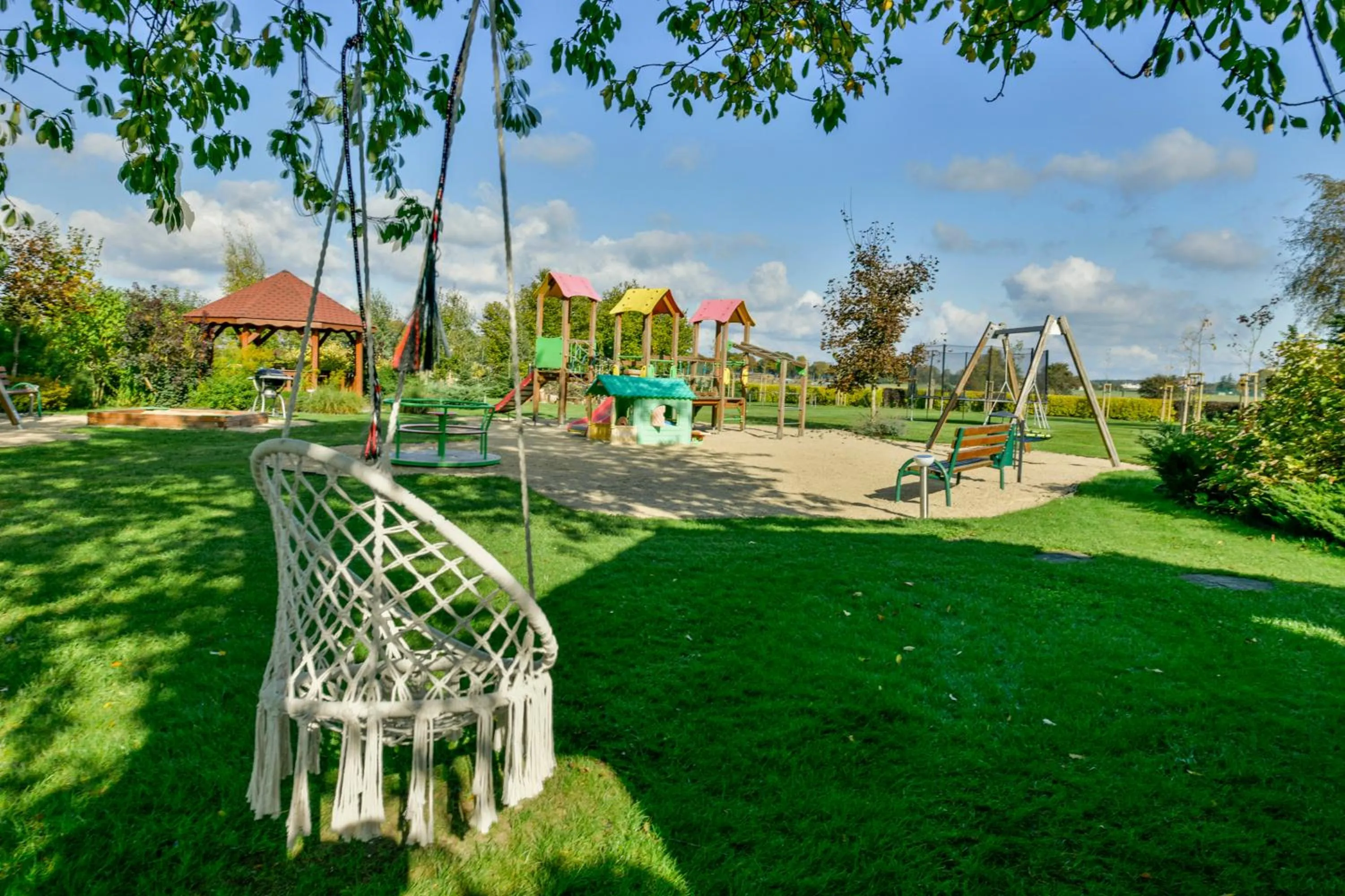 Children play ground in Willa Polanka