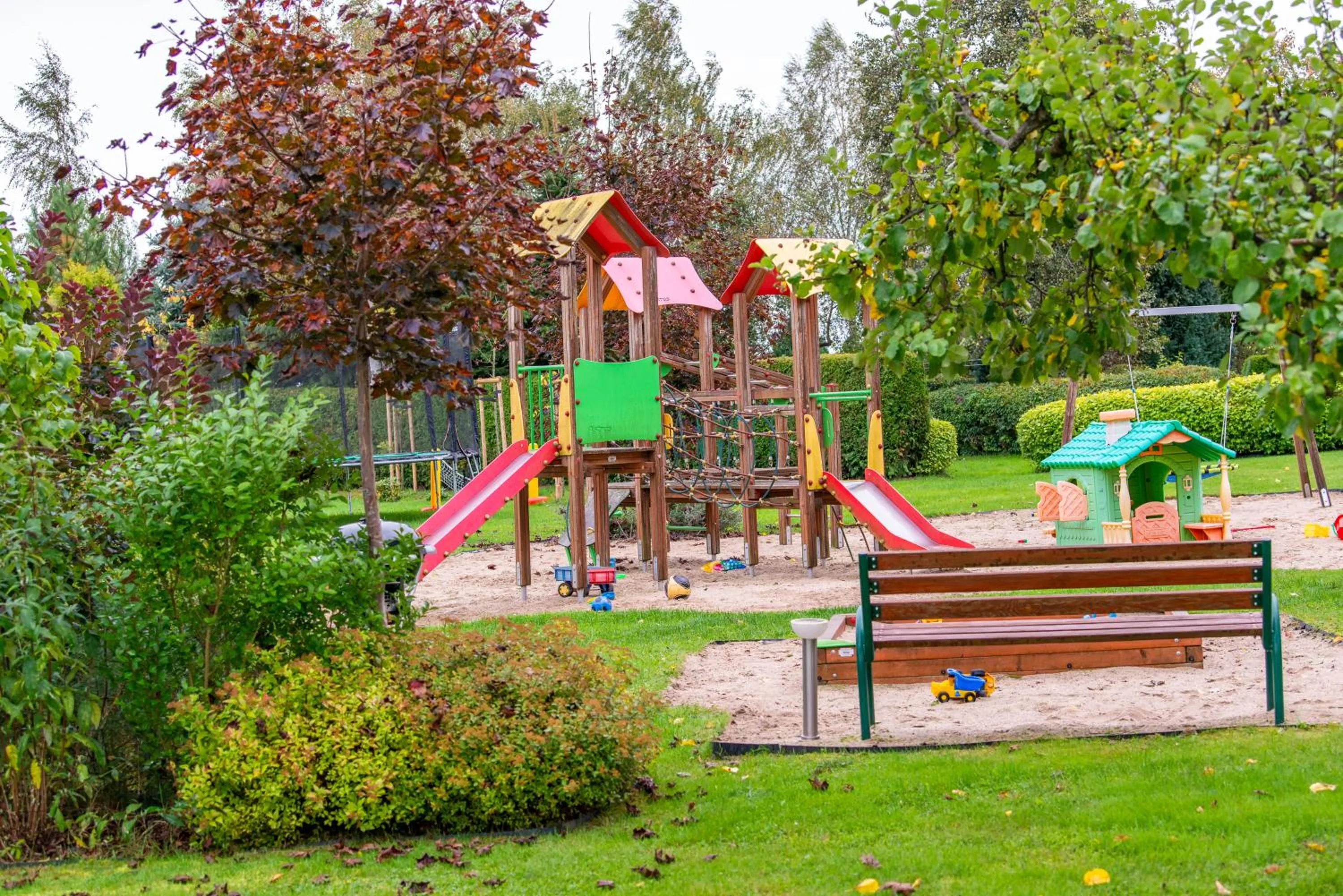 Children play ground in Willa Polanka