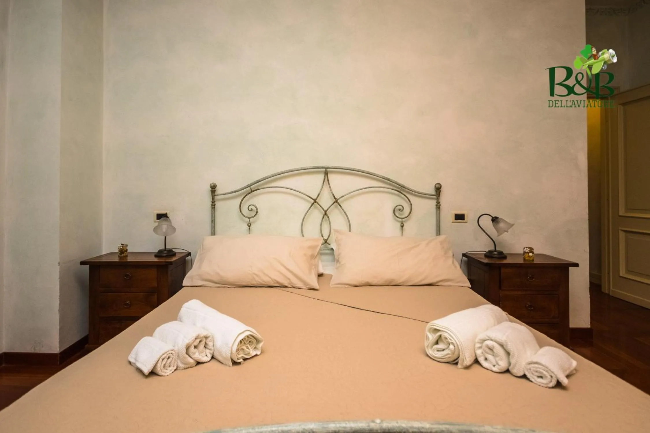 Bed in B&B dell'Aviatore