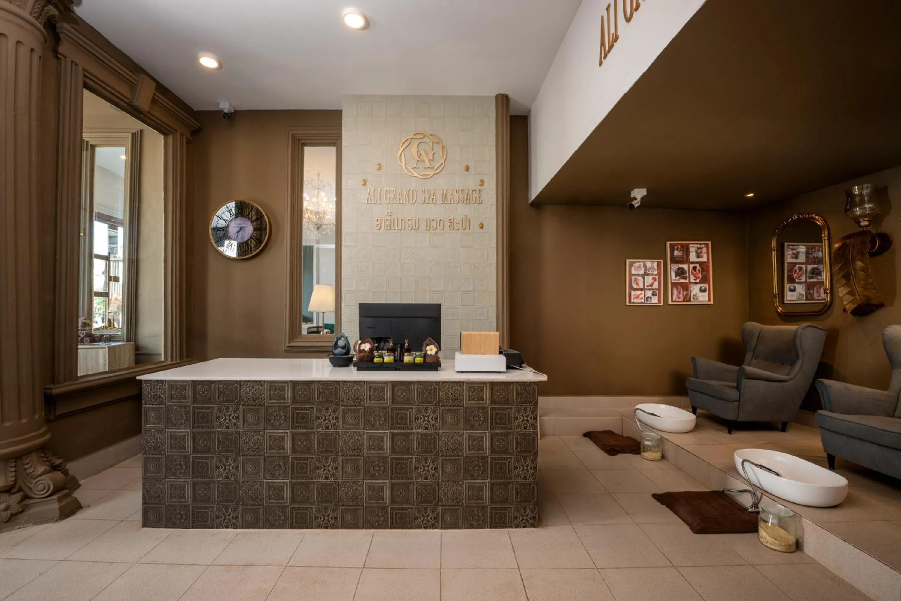 Spa and wellness centre/facilities in Ali Grand Hotel