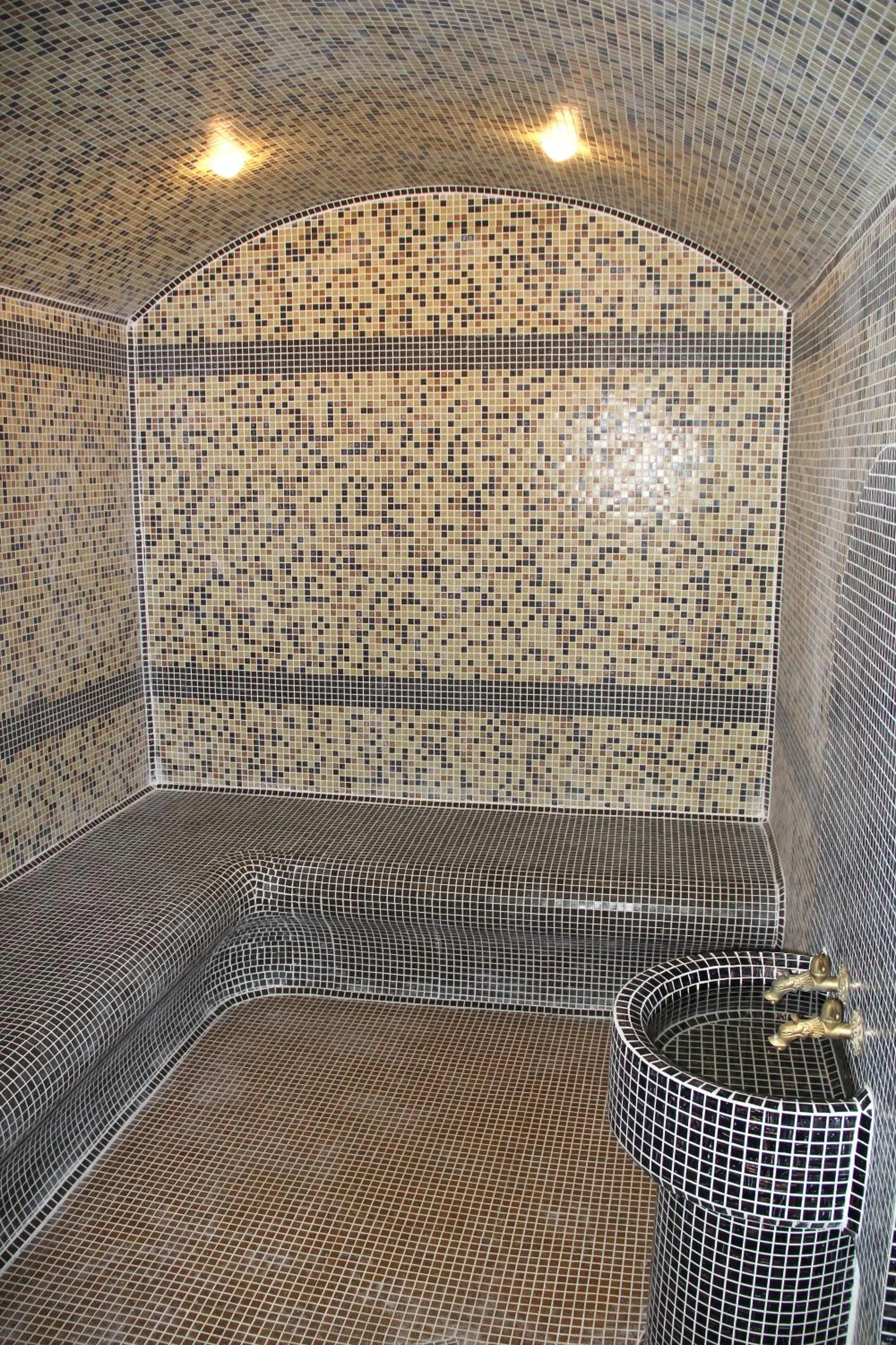 Steam room in Hotel Coop Rozhen