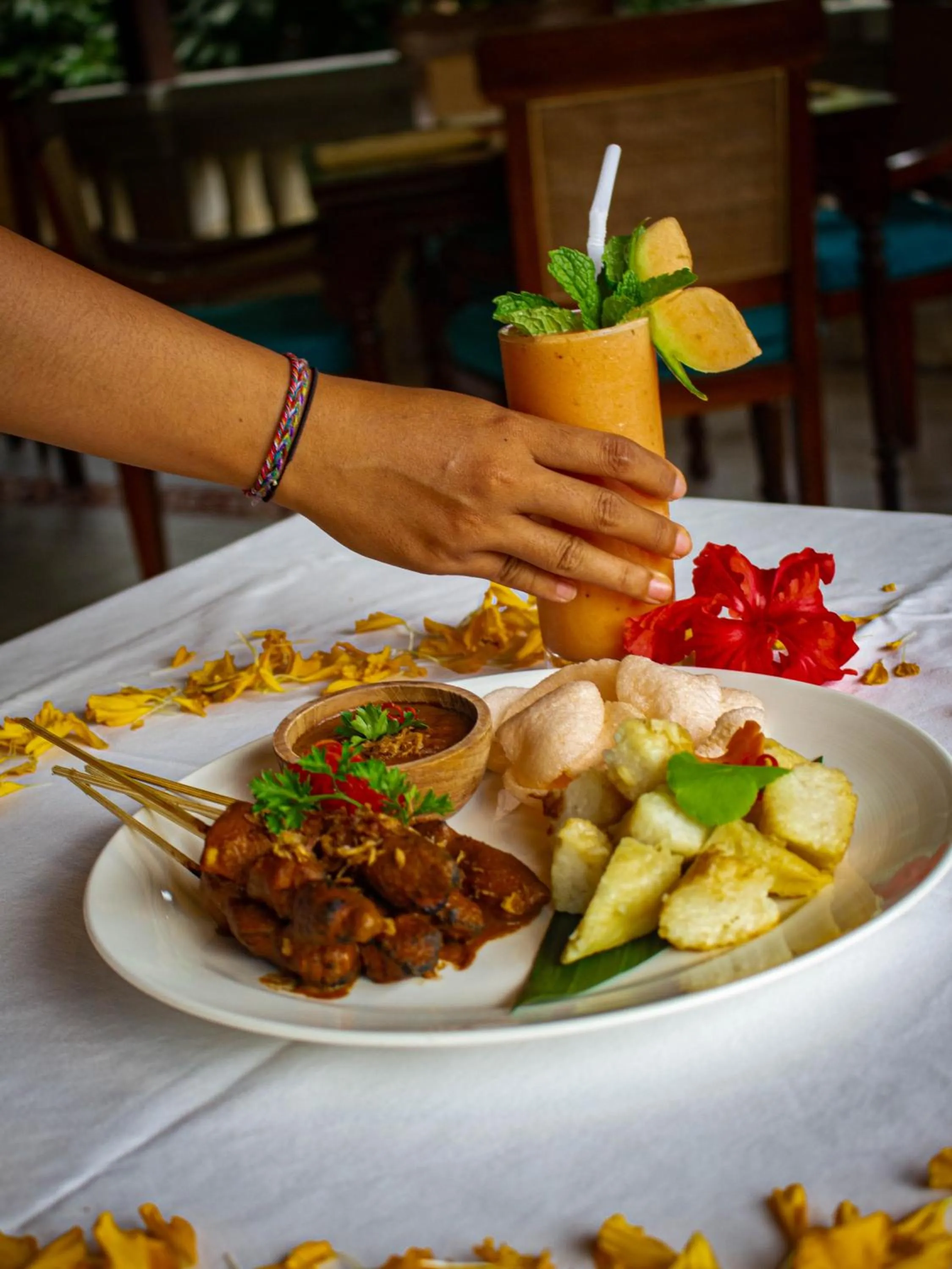 Food in Dwaraka The Royal Villas