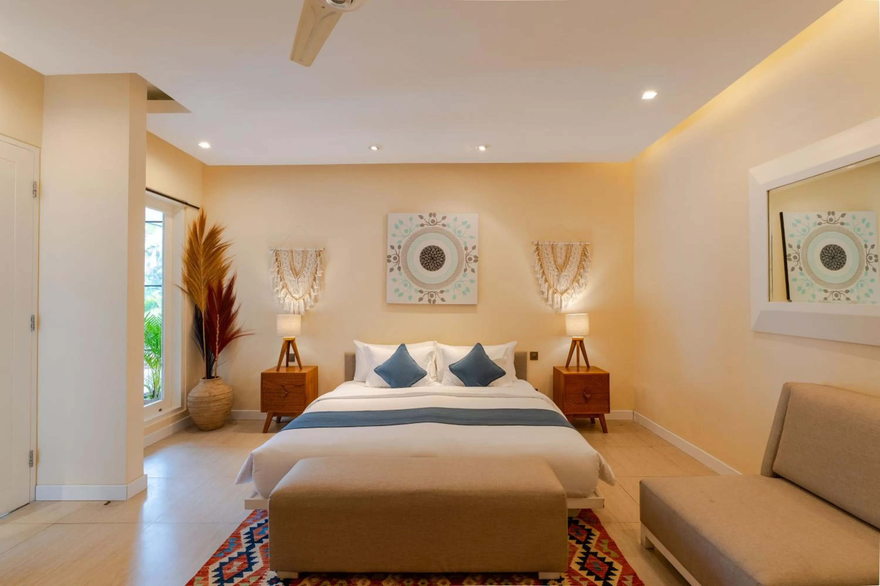 Bed in Boholuma Villas by Pertama Management