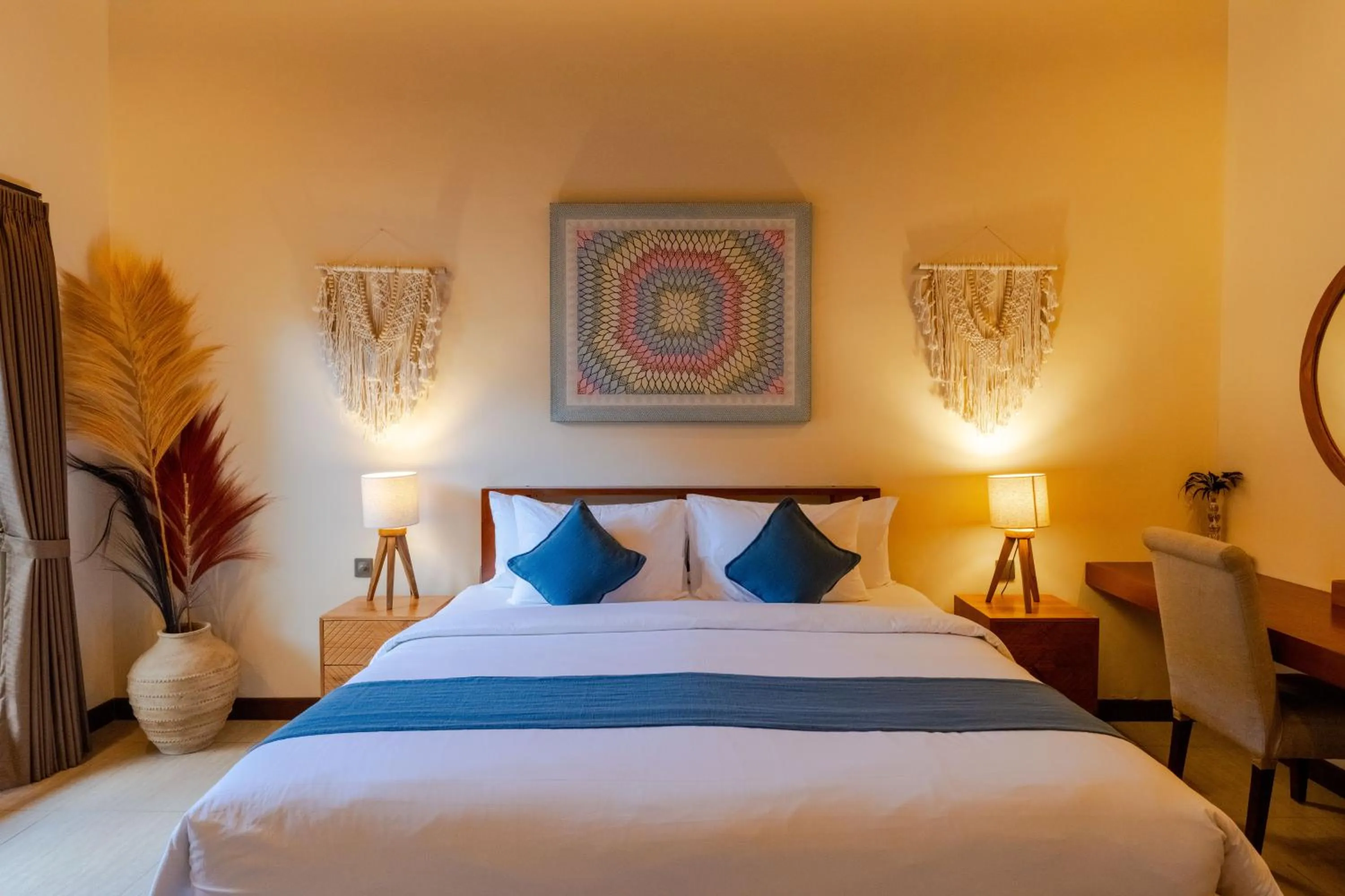 Bed in Boholuma Villas by Pertama Management