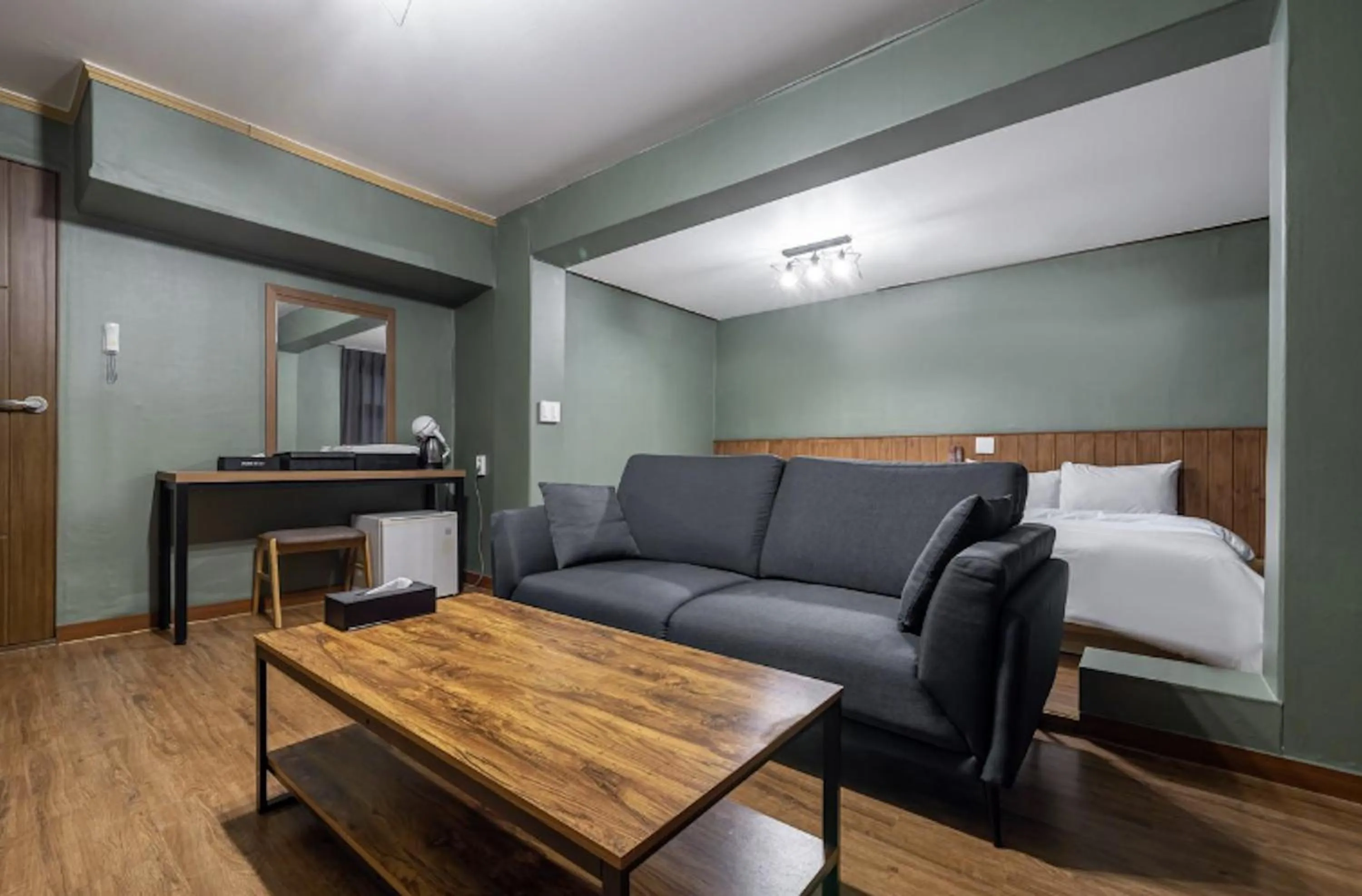 Bed in Pure Stay Jeju City