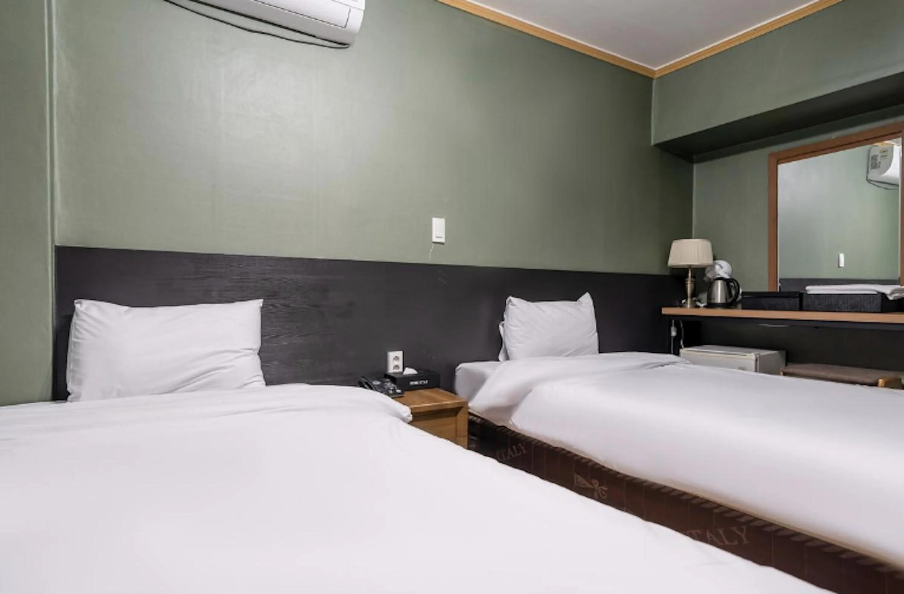 Bed in Pure Stay Jeju City