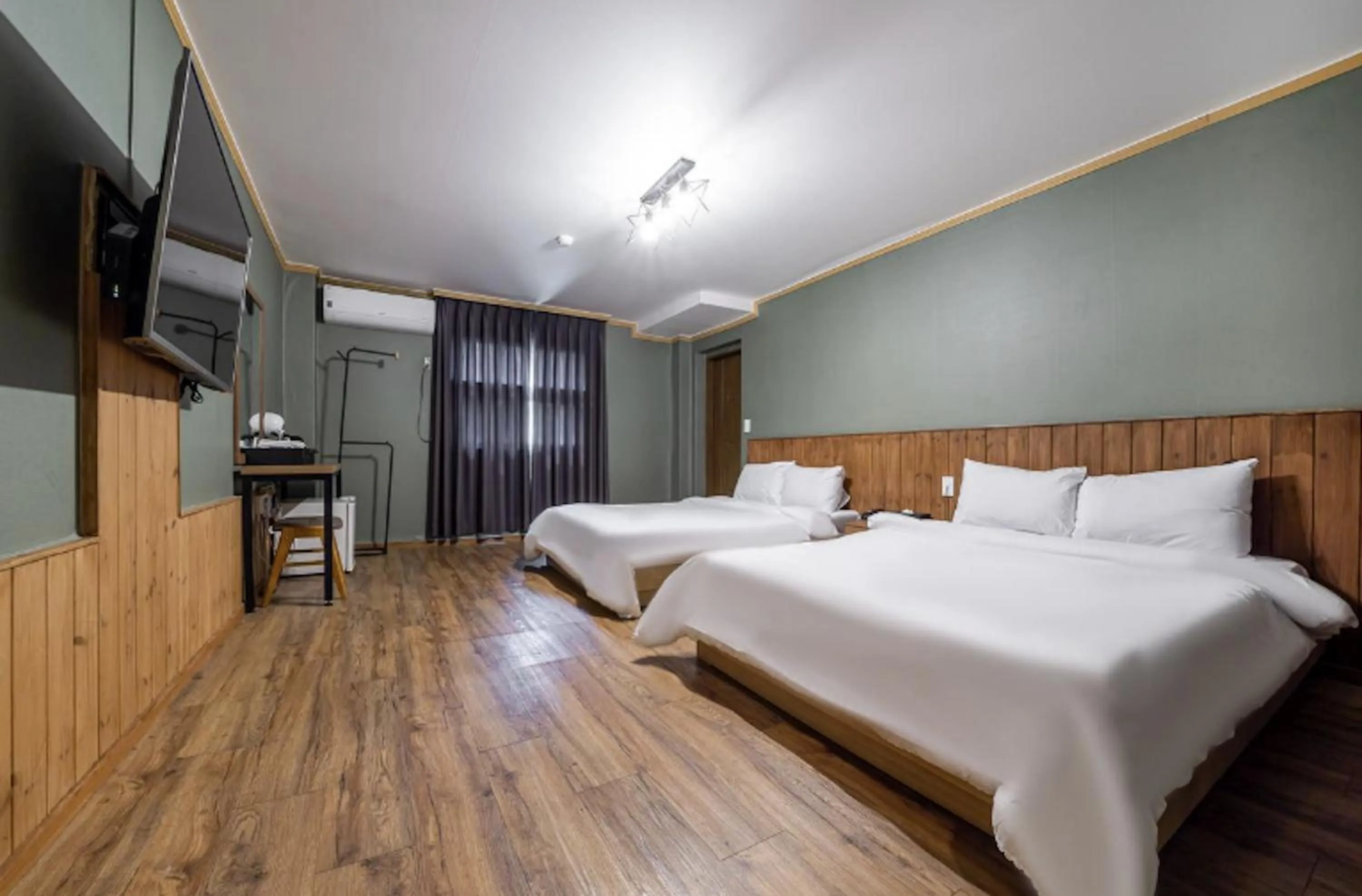 Bed in Pure Stay Jeju City