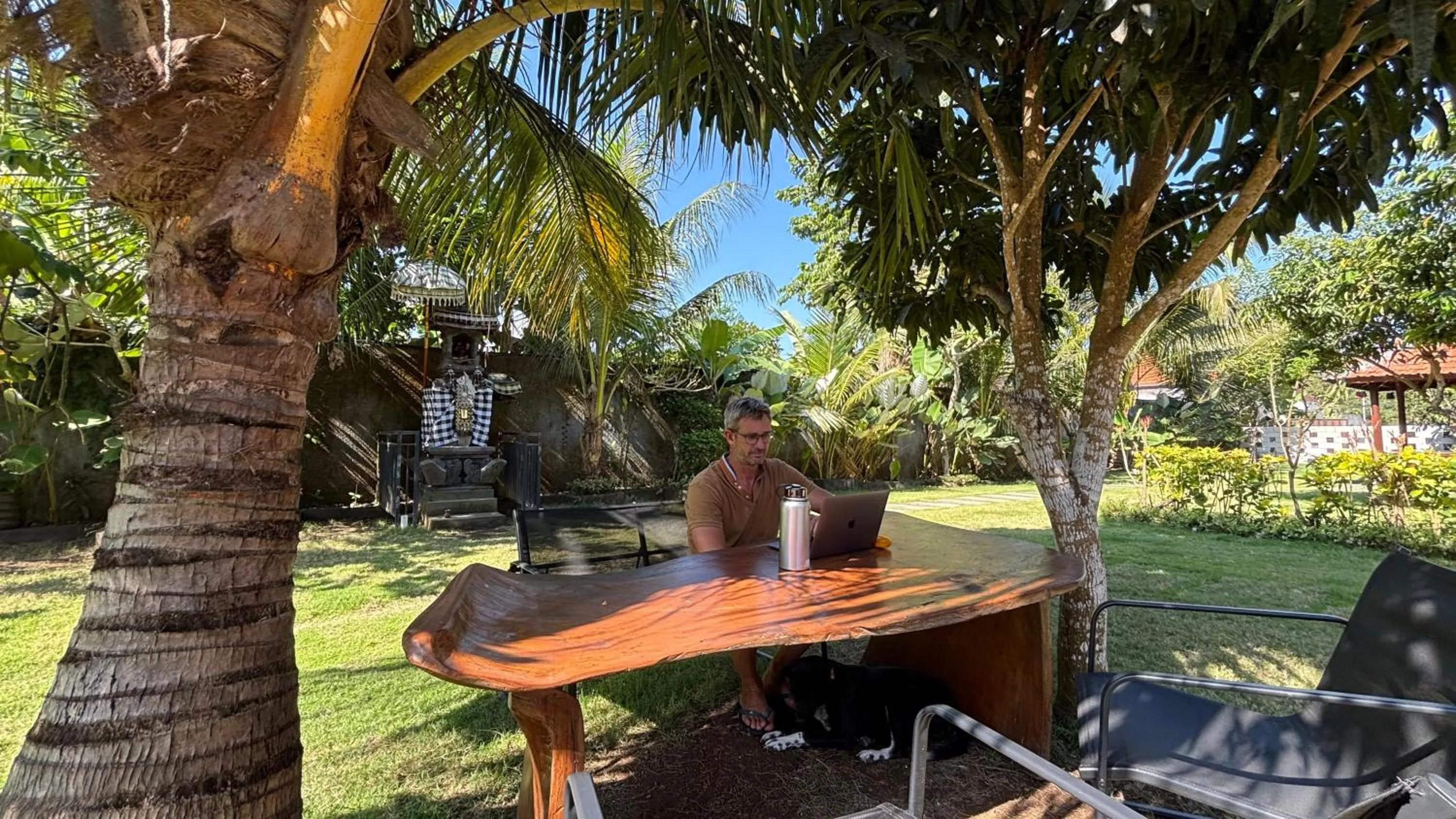 Natural landscape in Casa Komala Uluwatu