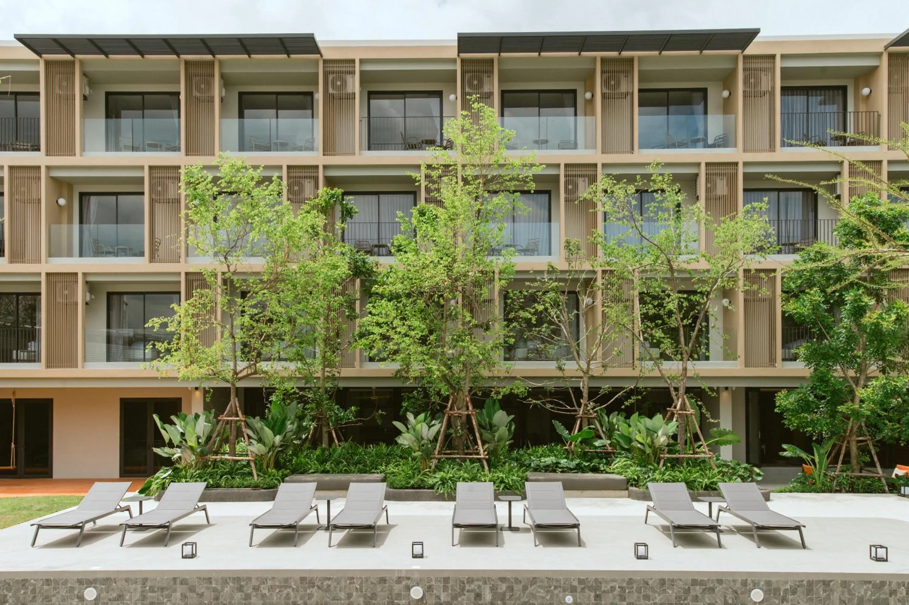 Property building in PAAK Hotel Suvarnabhumi