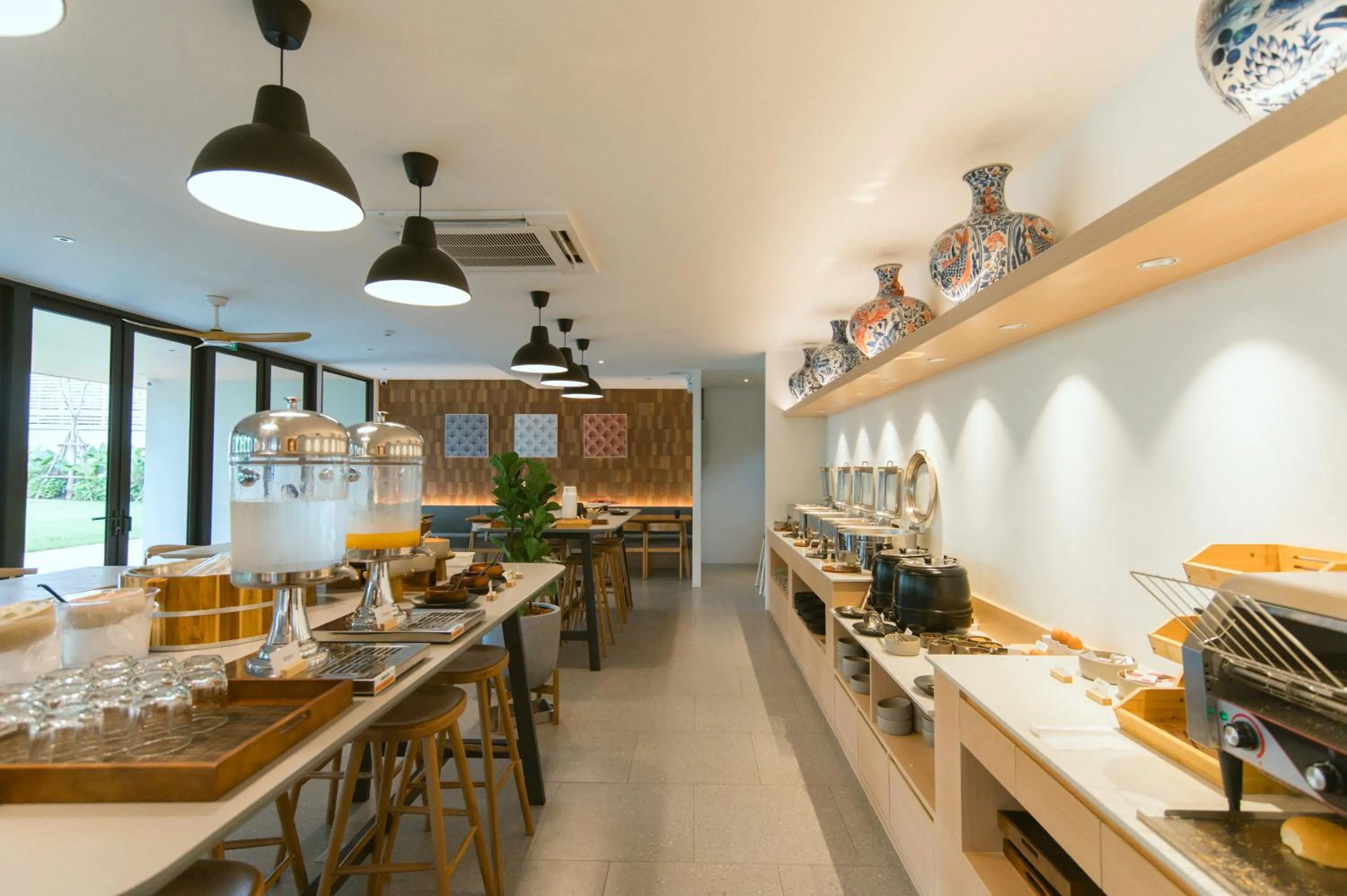 Breakfast in PAAK Hotel Suvarnabhumi