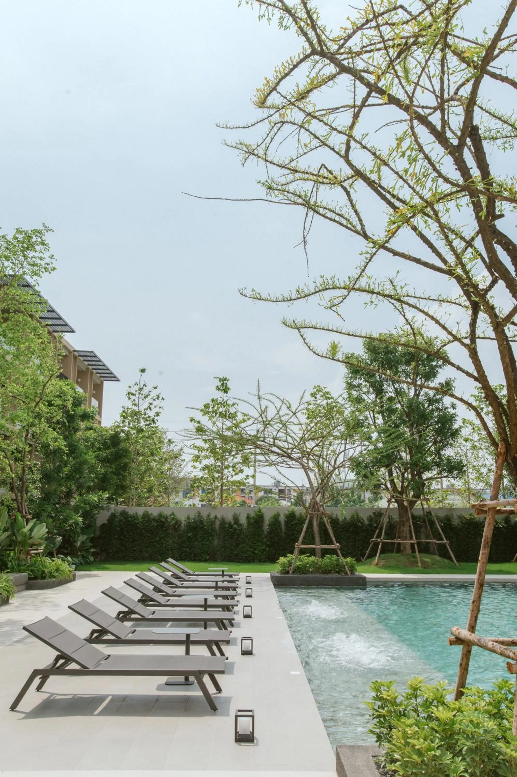 Swimming pool in PAAK Hotel Suvarnabhumi