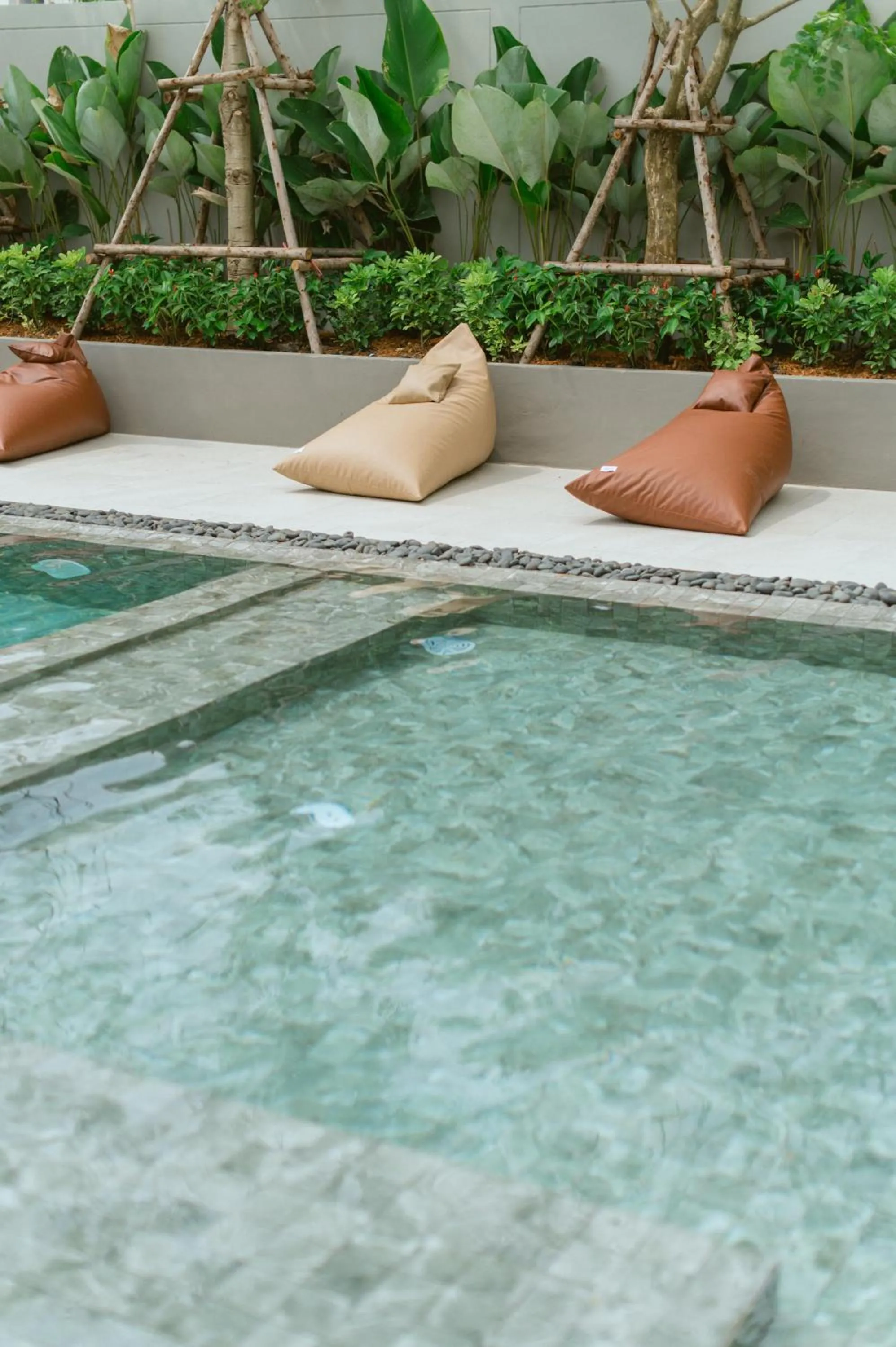 Swimming pool in PAAK Hotel Suvarnabhumi