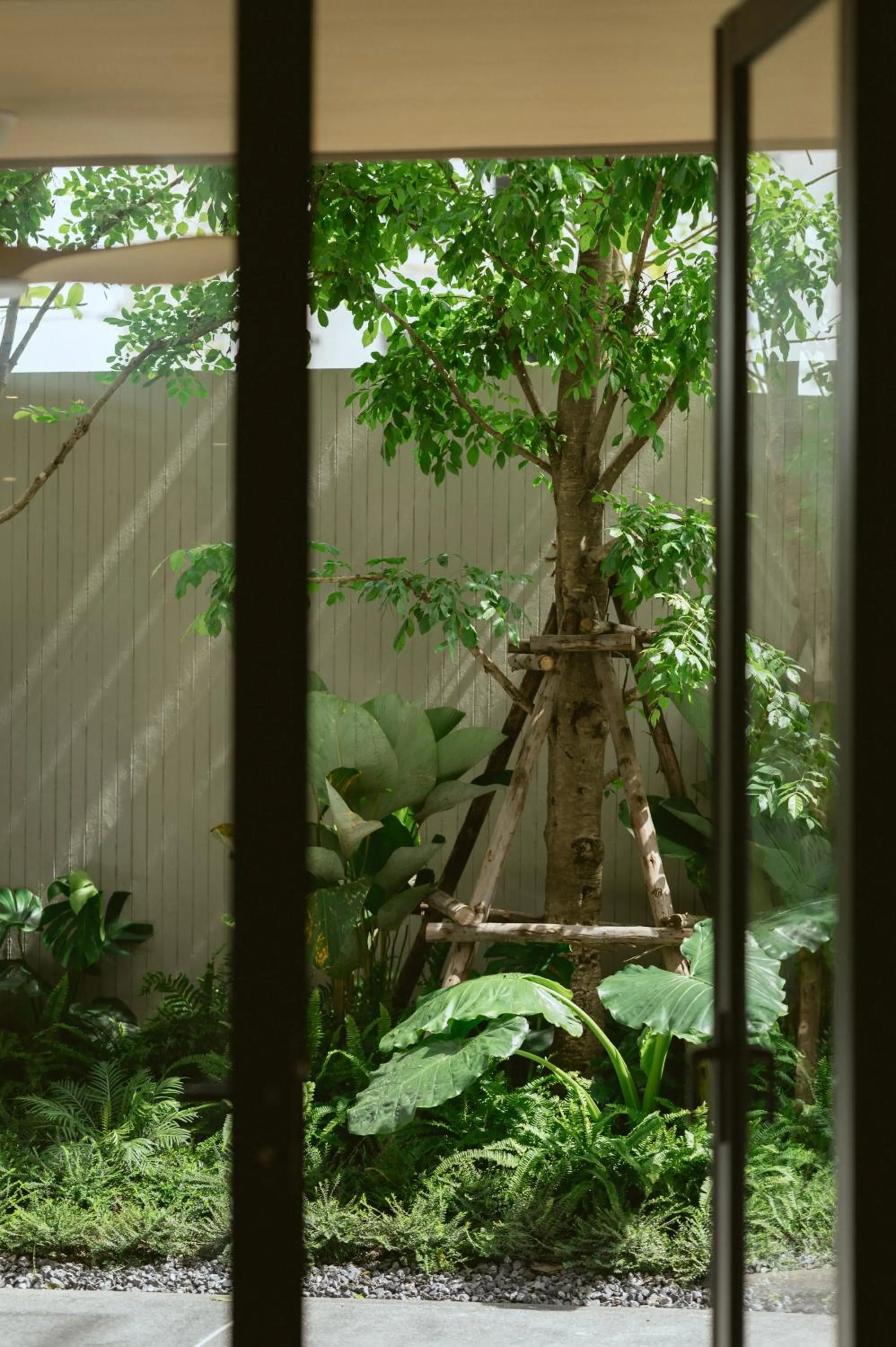 Natural landscape in PAAK Hotel Suvarnabhumi