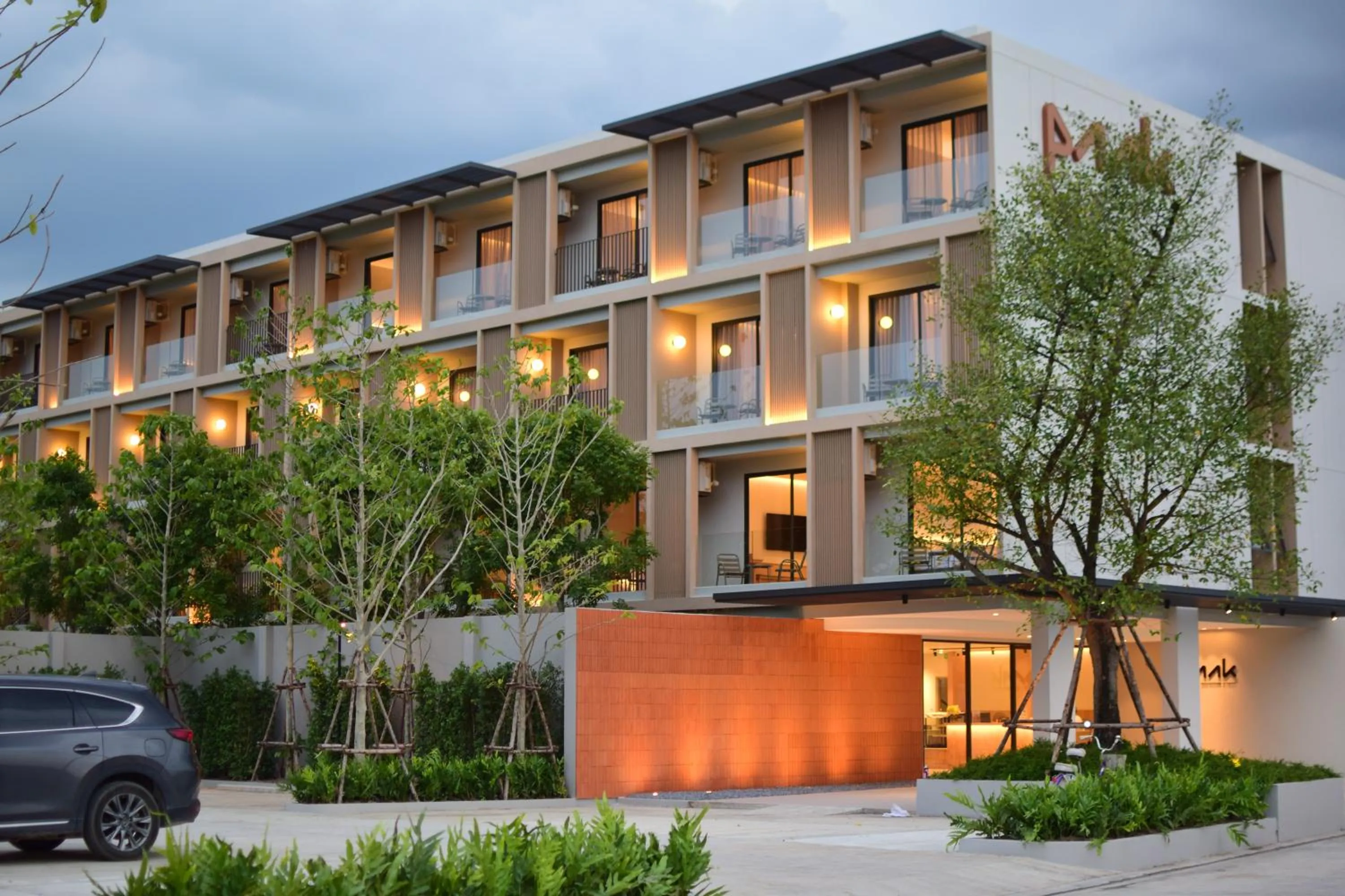 Property building in PAAK Hotel Suvarnabhumi