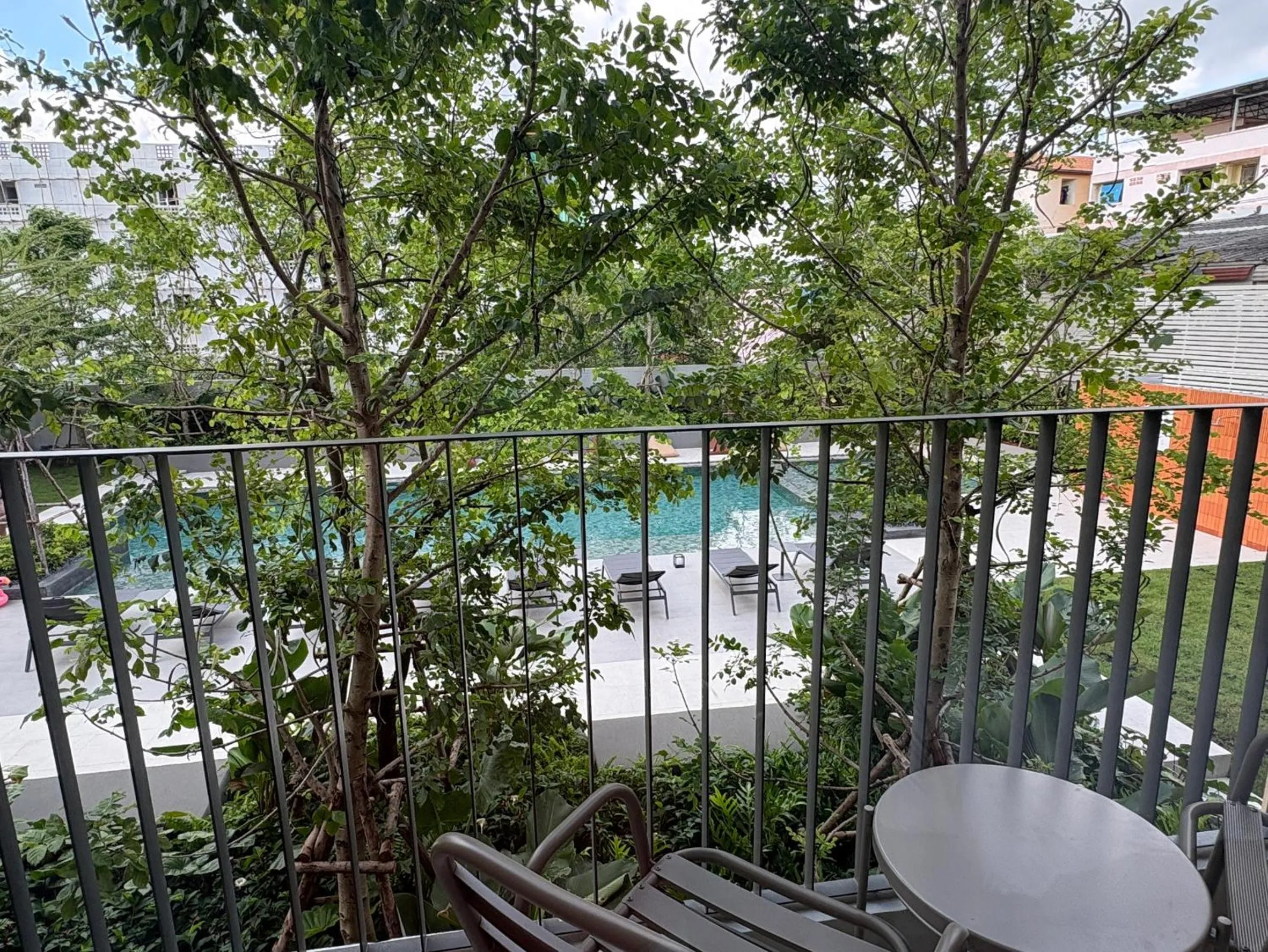 Pool view in PAAK Hotel Suvarnabhumi