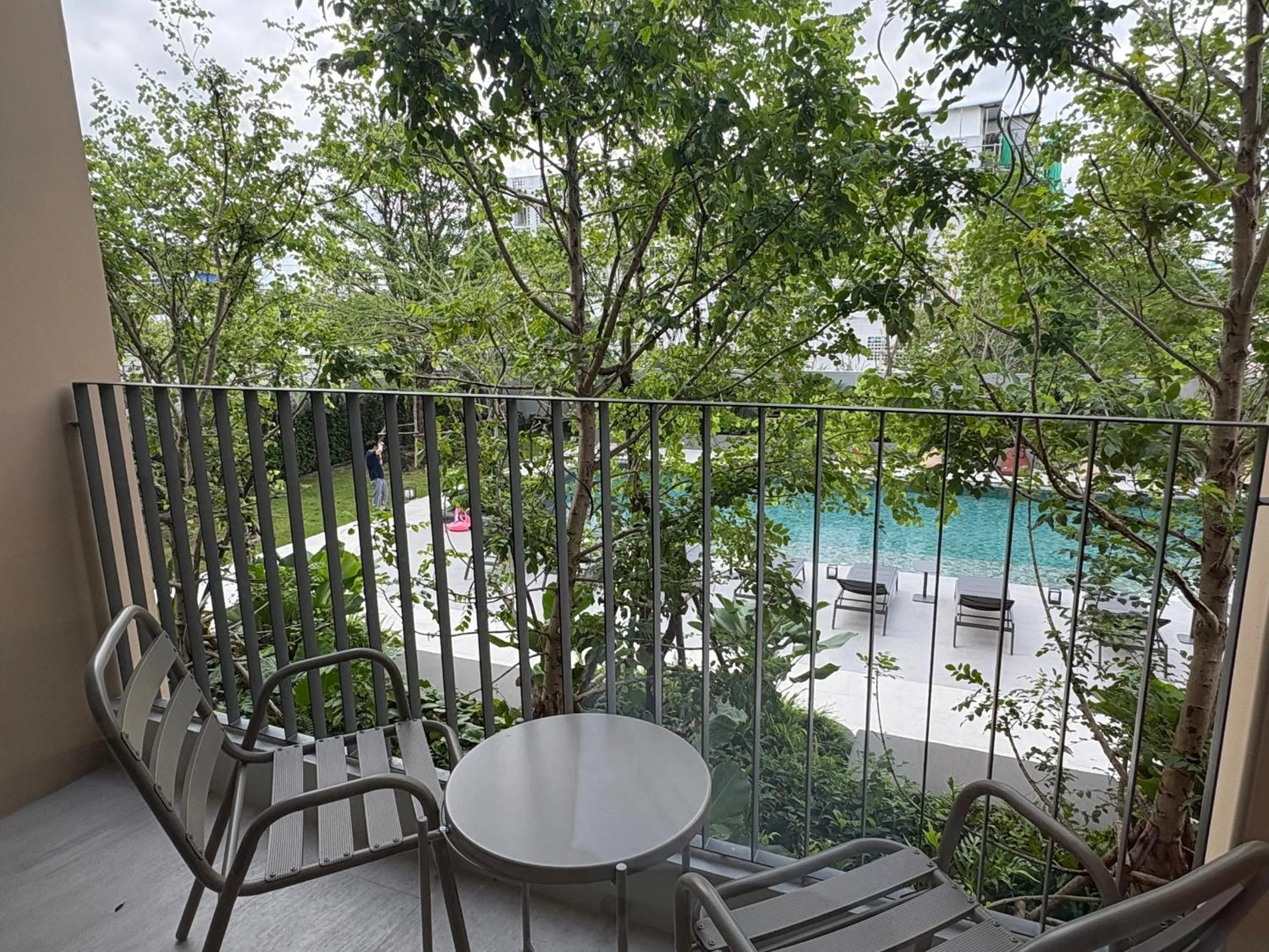 Pool view in PAAK Hotel Suvarnabhumi