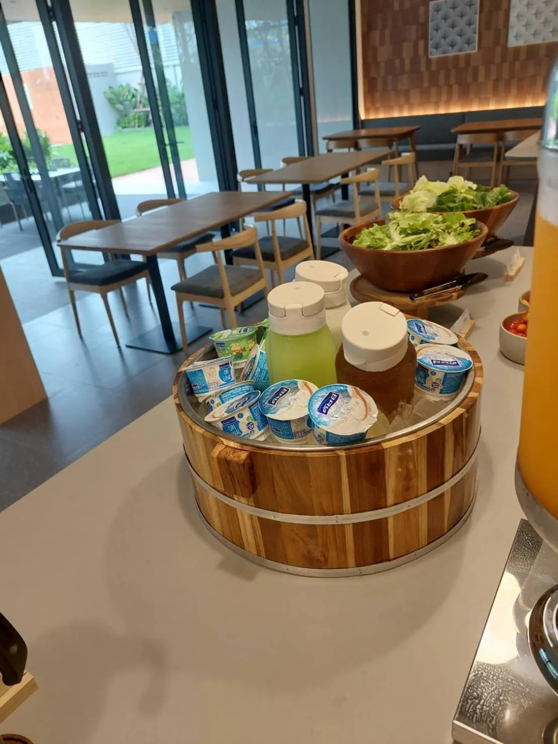 Breakfast in PAAK Hotel Suvarnabhumi