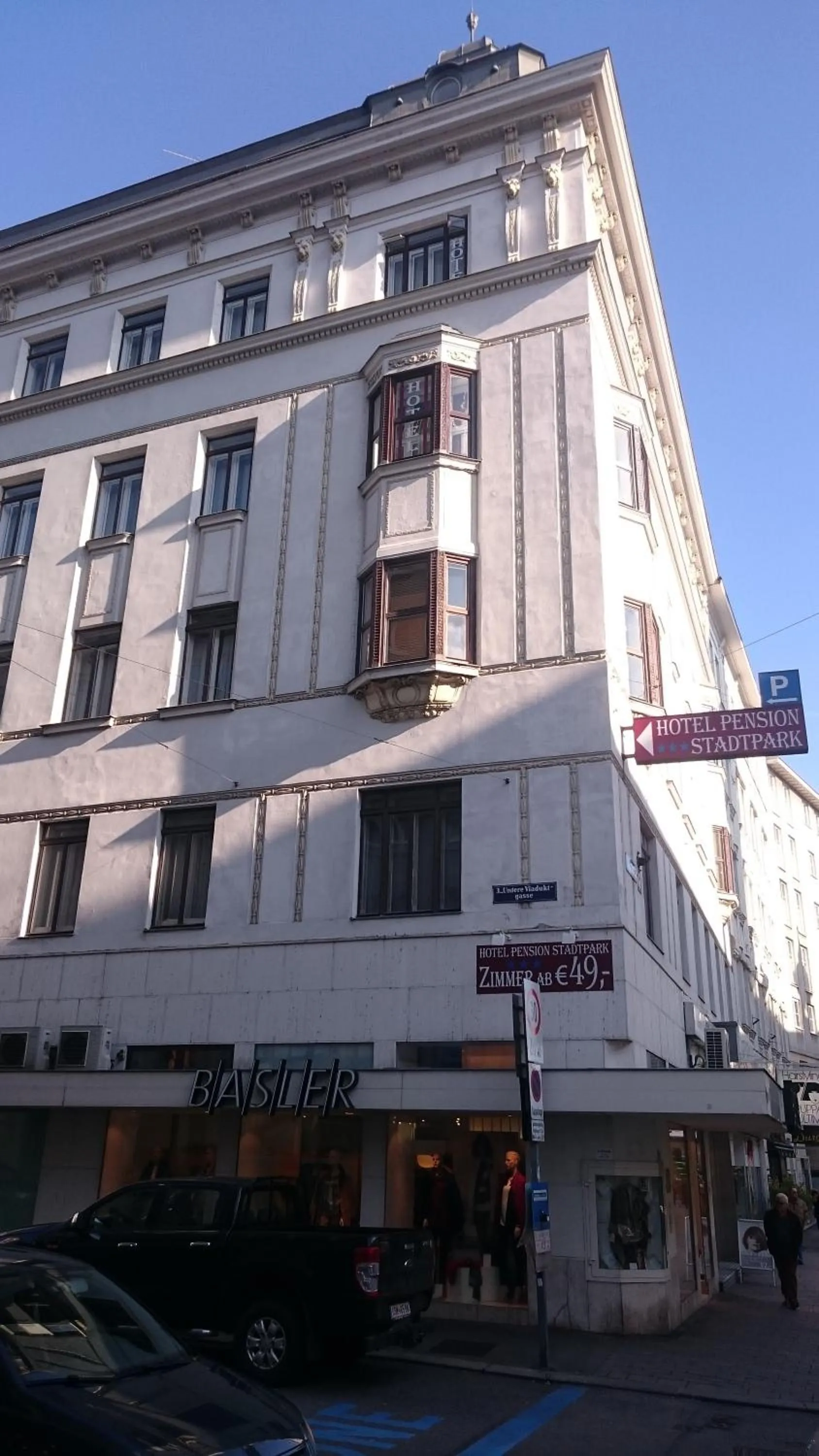 Property building in Hotel Stadtpark