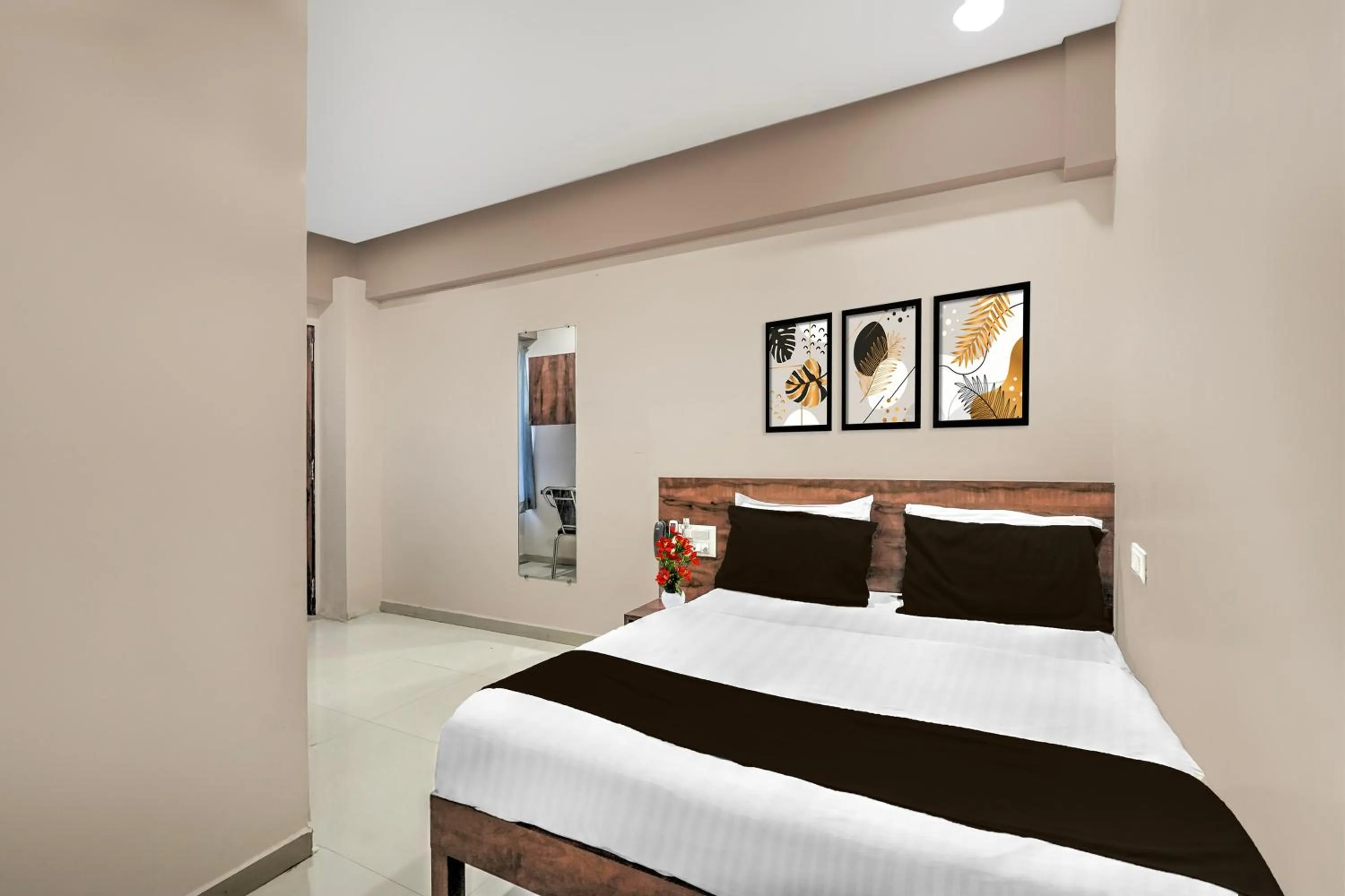 Bedroom, Bed in Collection O Palampur Surat Formerly Hotel Royal Paradise