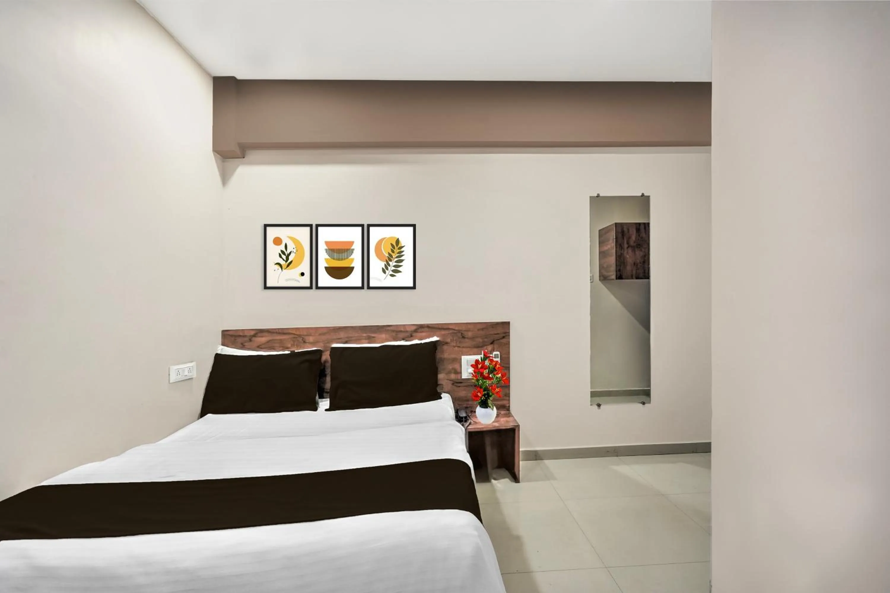 Bedroom, Bed in Collection O Palampur Surat Formerly Hotel Royal Paradise