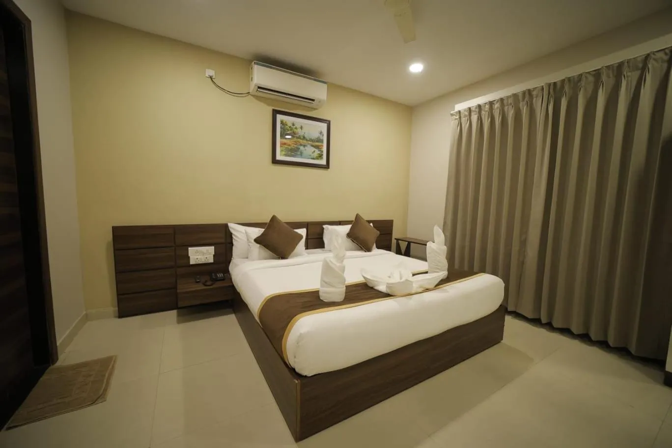 Bed in Hotel Patel INN